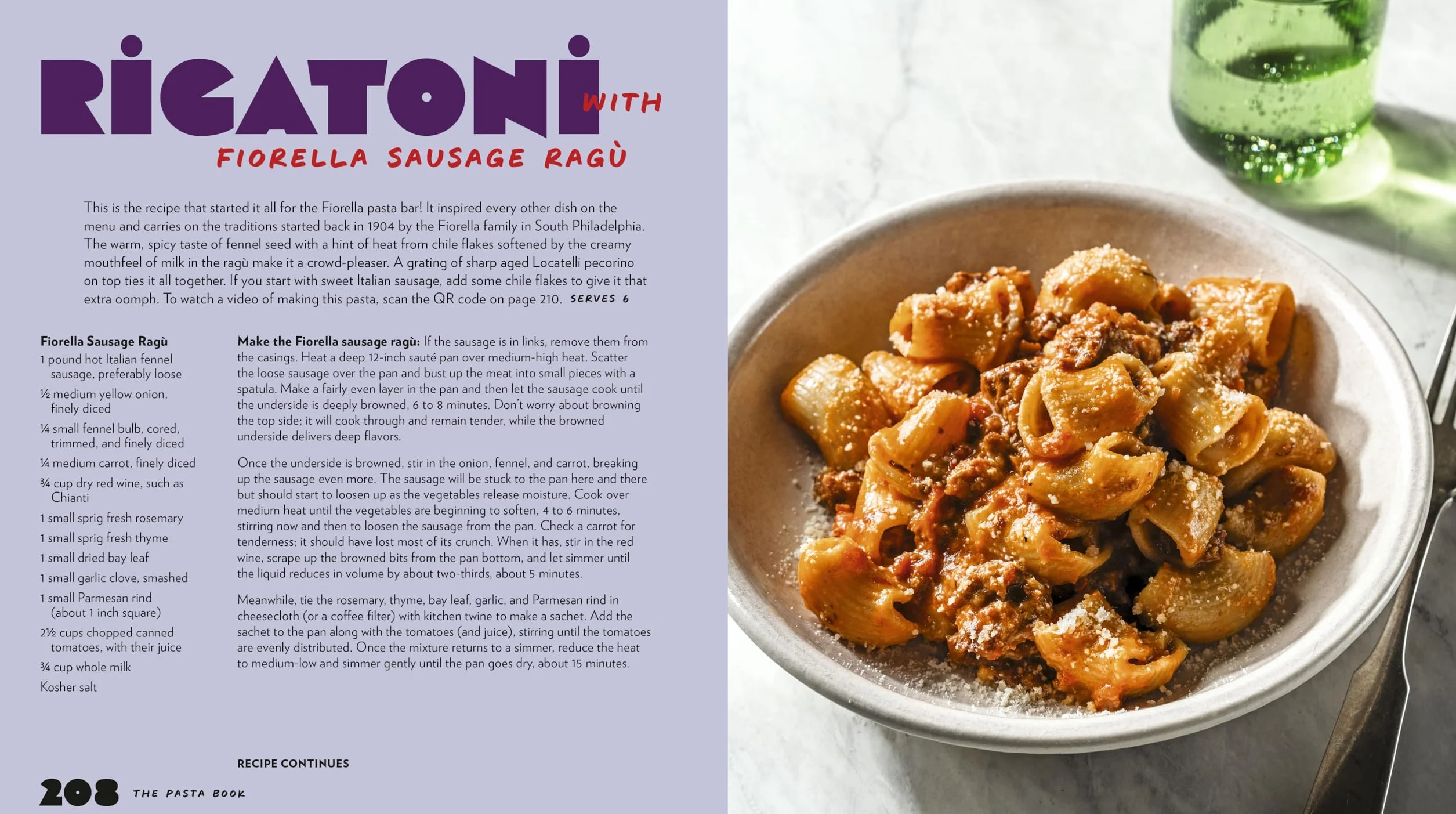 The Pasta Book: Recipes, Techniques, Inspiration
