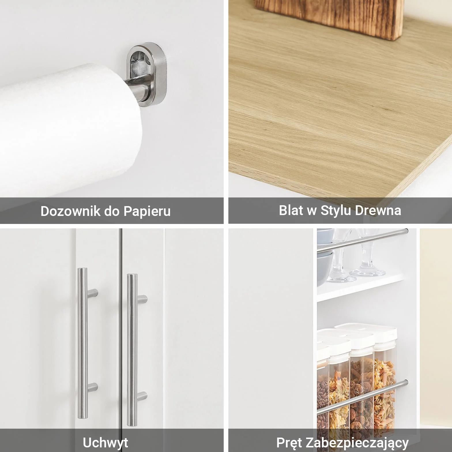 SoBuy Wyspa Kuchenna na Kółkach Mobilny Wózek Kuchenny z Szufladą Regulowaną Półką Biały 99x40x85 cm FKW133-WN