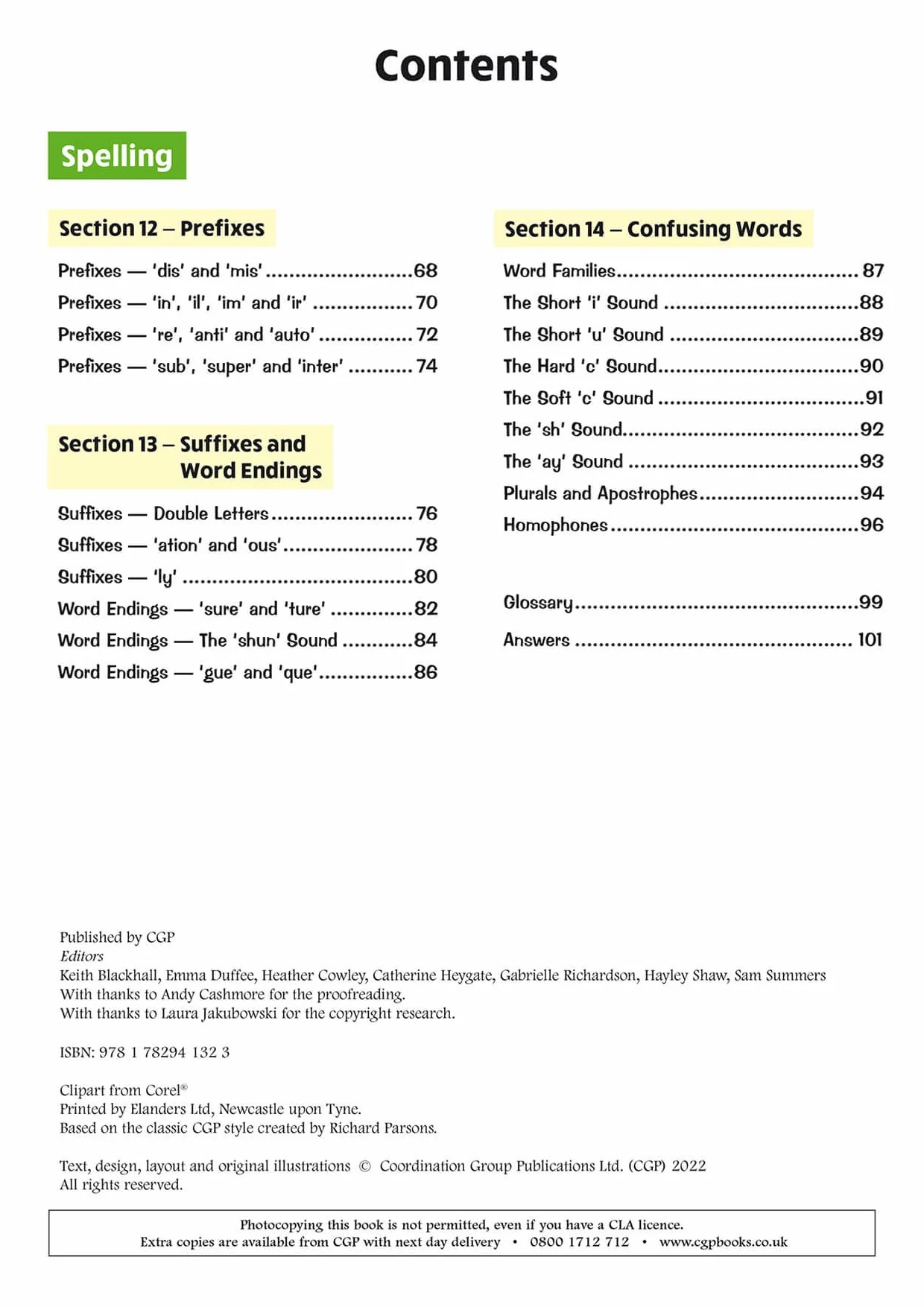 KS2 English Year 4 Grammar, Punctuation & Spelling Targeted Question Book (with Answers)