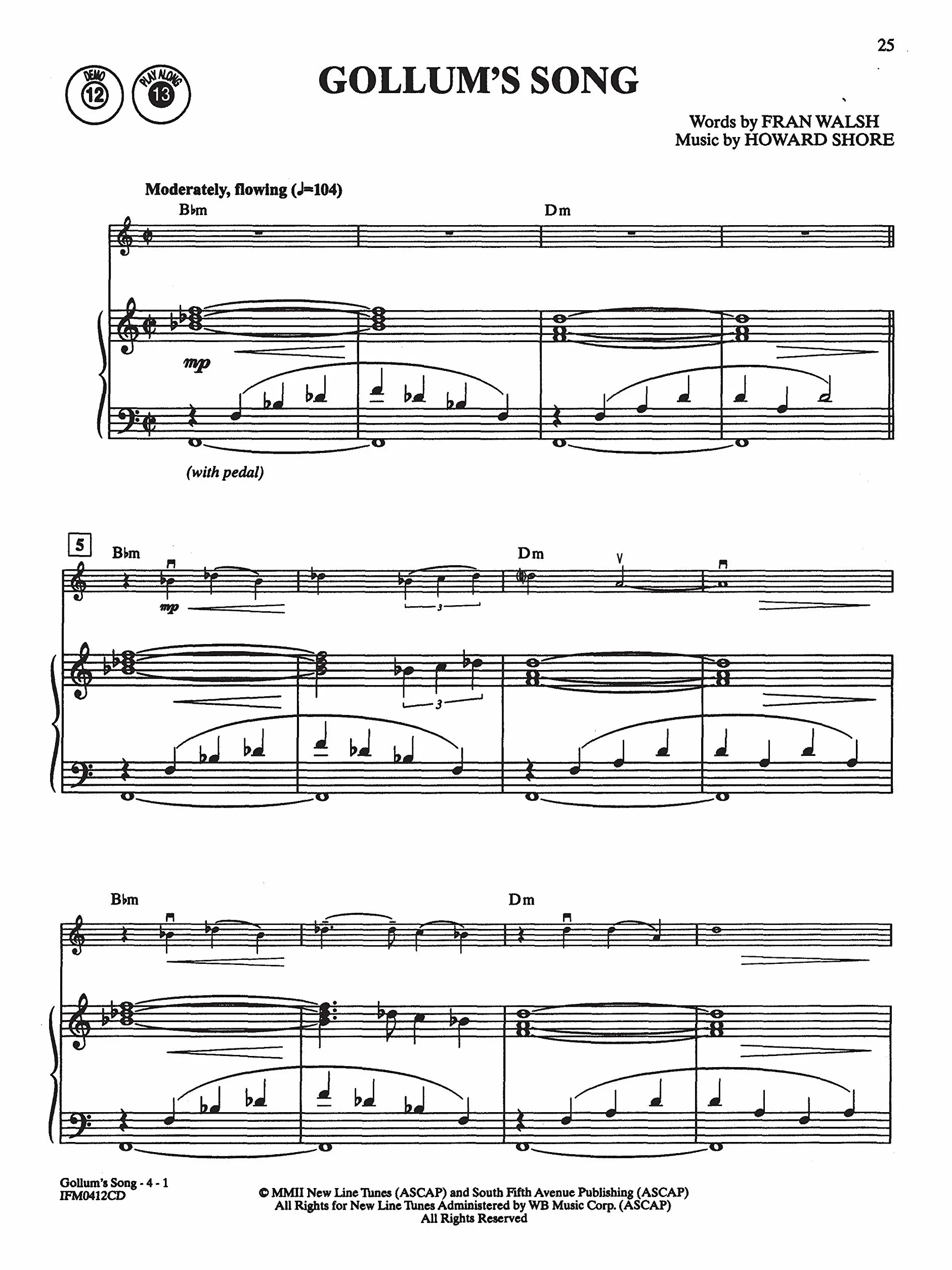 Lord of the Rings Instrumental Solos for Strings: The Motion Picture Trilogy (incl. Online Code)