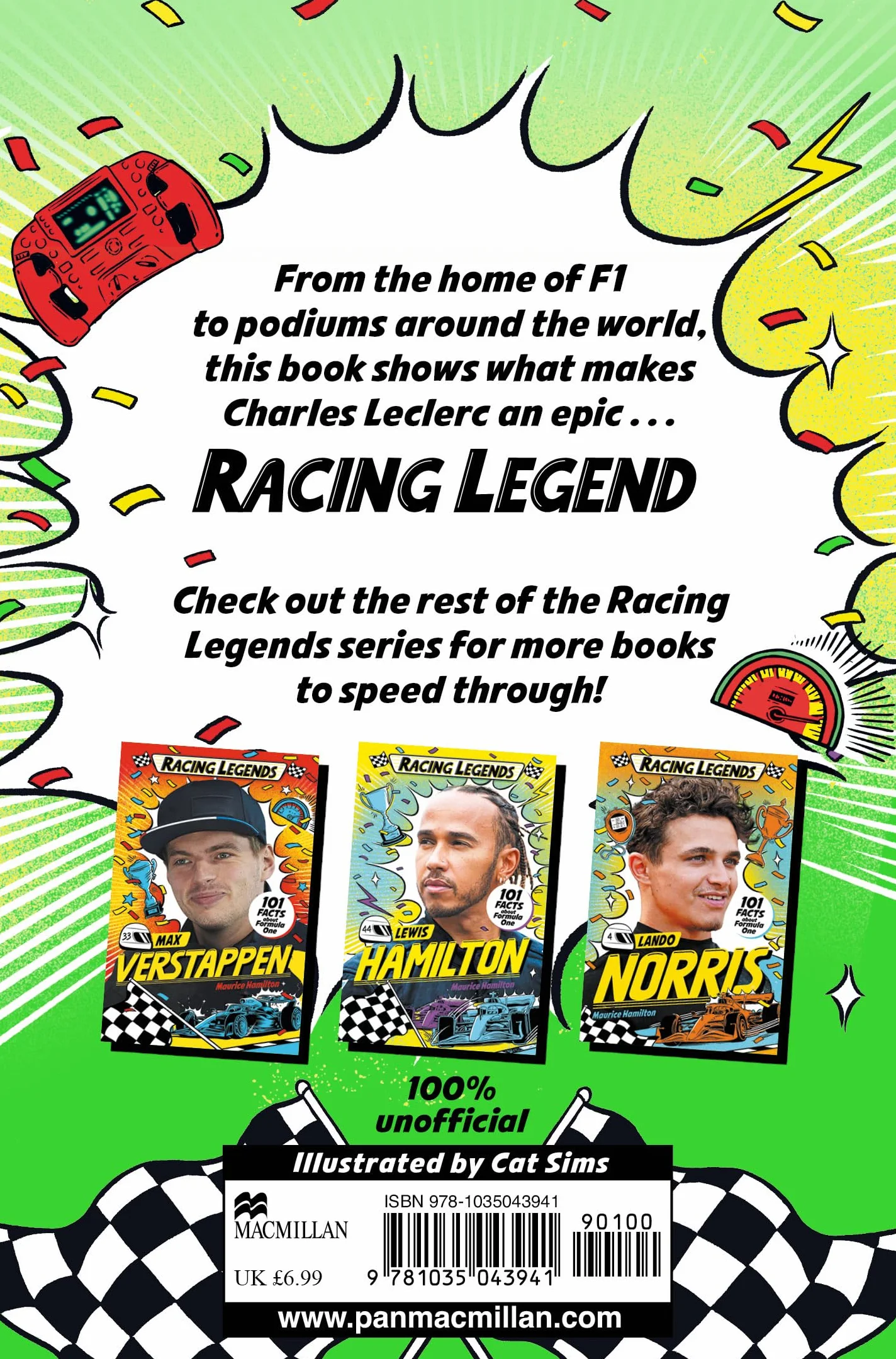 Racing Legends: Charles Leclerc: 101 Facts about Formula One: 3
