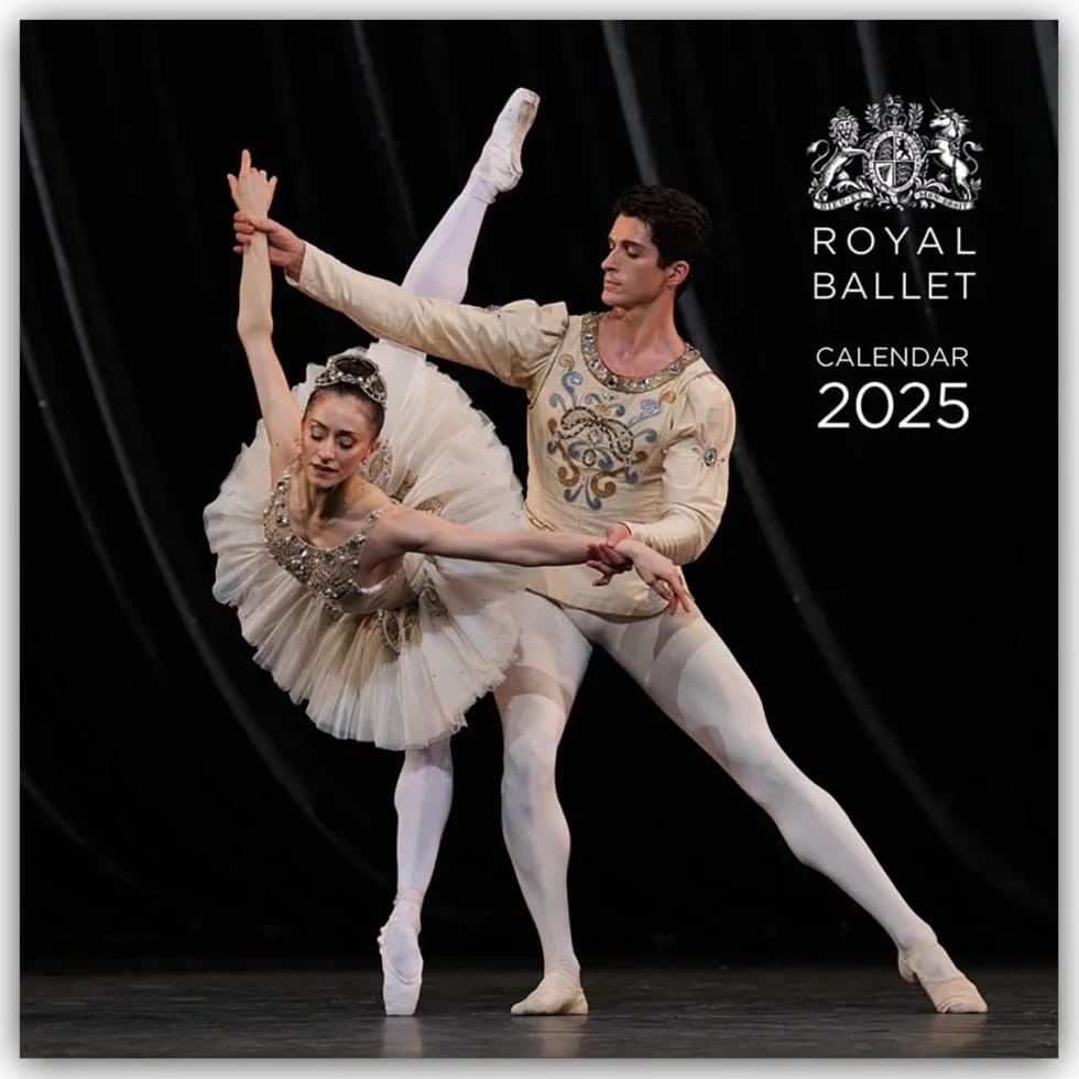 Royal Ballet – Königliches Ballett 2025 – Wand-Kalender: Original Carousel-Kalender [Mehrsprachig] [Kalender]