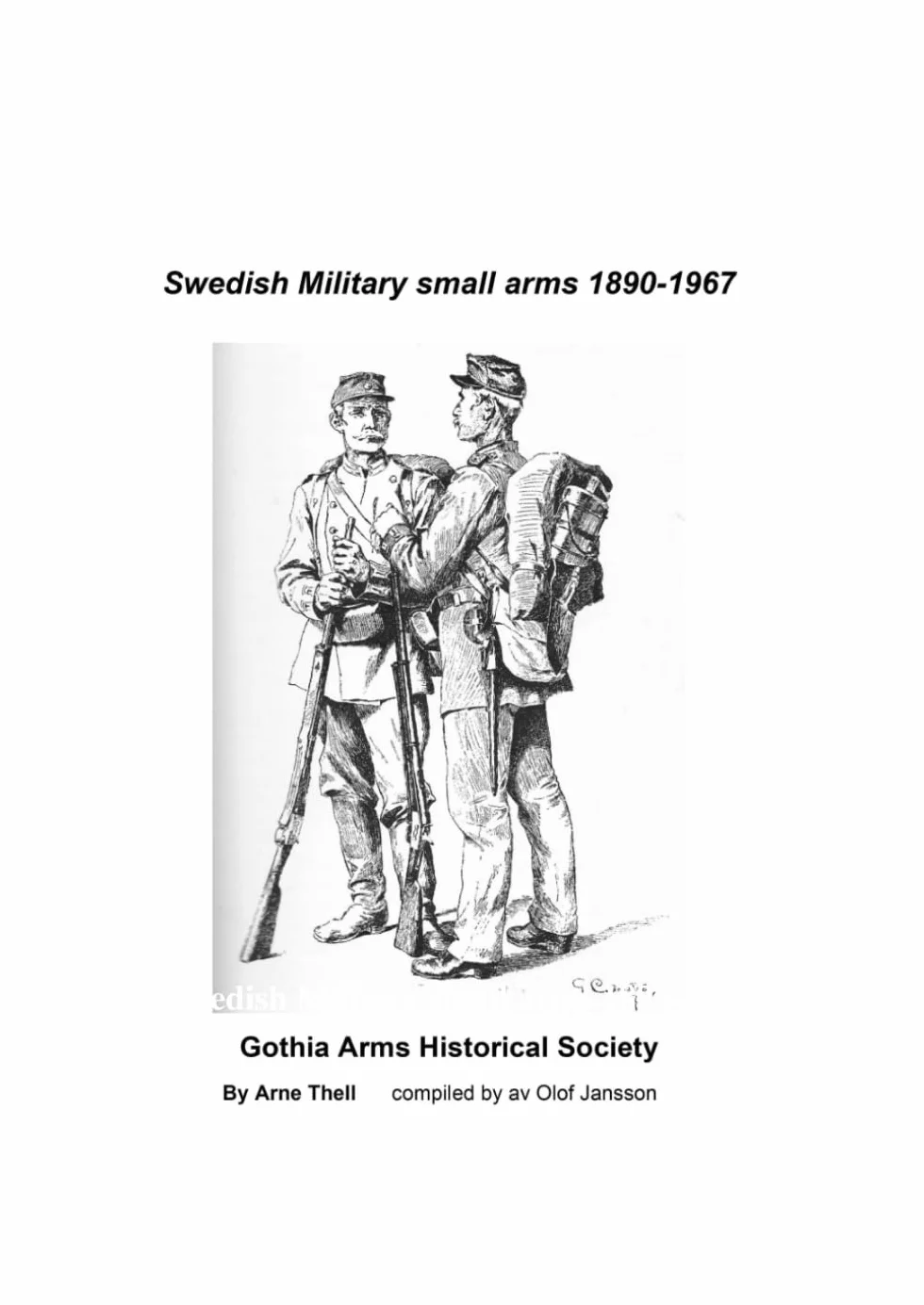 Swedish Military small arms 1890-1967