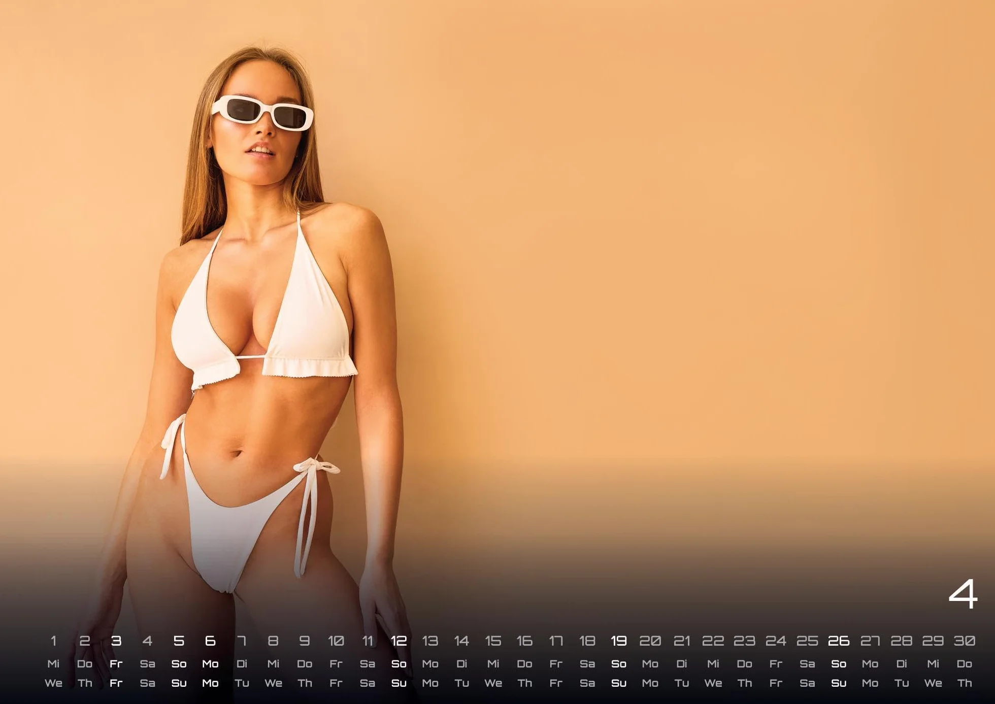 BIKINI GIRLS - Sexy Babes - 2026 - Kalender DIN A3: Der Wandkalender für alle Liebhaber der Bikini-Girls für das Jahr 2026 im Format DIN A3 (ca. 42 x 30 cm)!