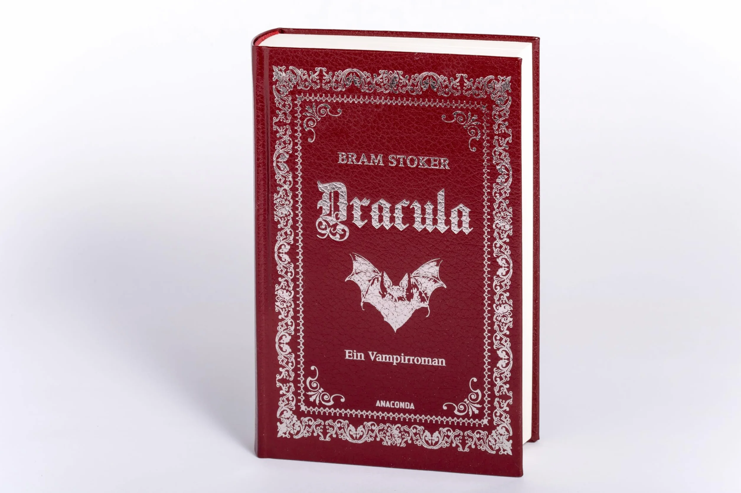 Dracula. Ein Vampirroman: Bram Stokers Schauerroman, klassisch in Cabra-Leder gebunden, mit Prägung: 19