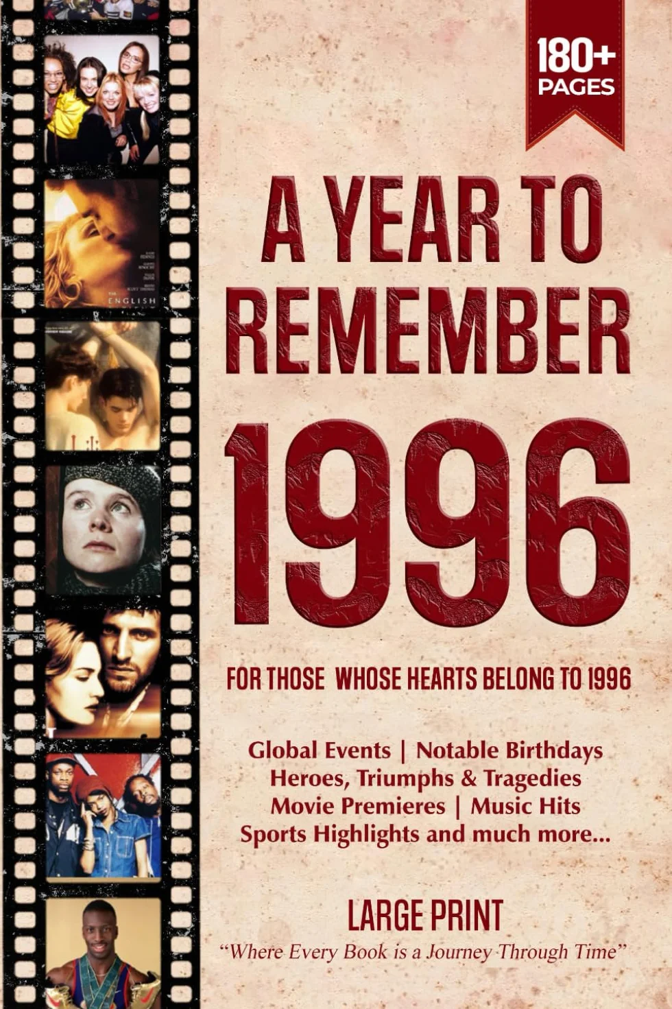 A Year To Remember 1996 History Book: A Nostalgic Tribute for the Radio Babies with Heartfelt Memories of 1996 – An Ideal Gift for Birthdays, Anniversaries, and Special Occasions