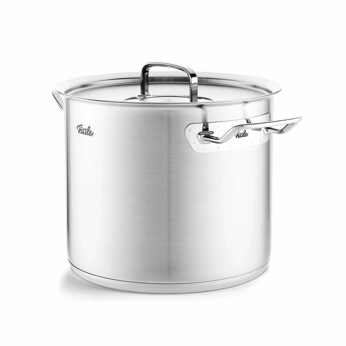 Fissler Oryginalny Profi Collection/wysoki garnek do gotowania ze stali nierdzewnej (Ø 20 cm, 5,2 l) garnki z metalową pokrywką, skalowanie wewnętrzne – indukcja, Made in Germany