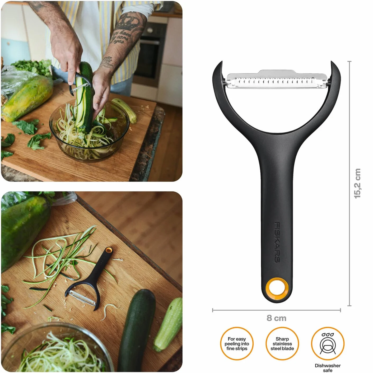 Fiskars Functional Form Julienne Peeler