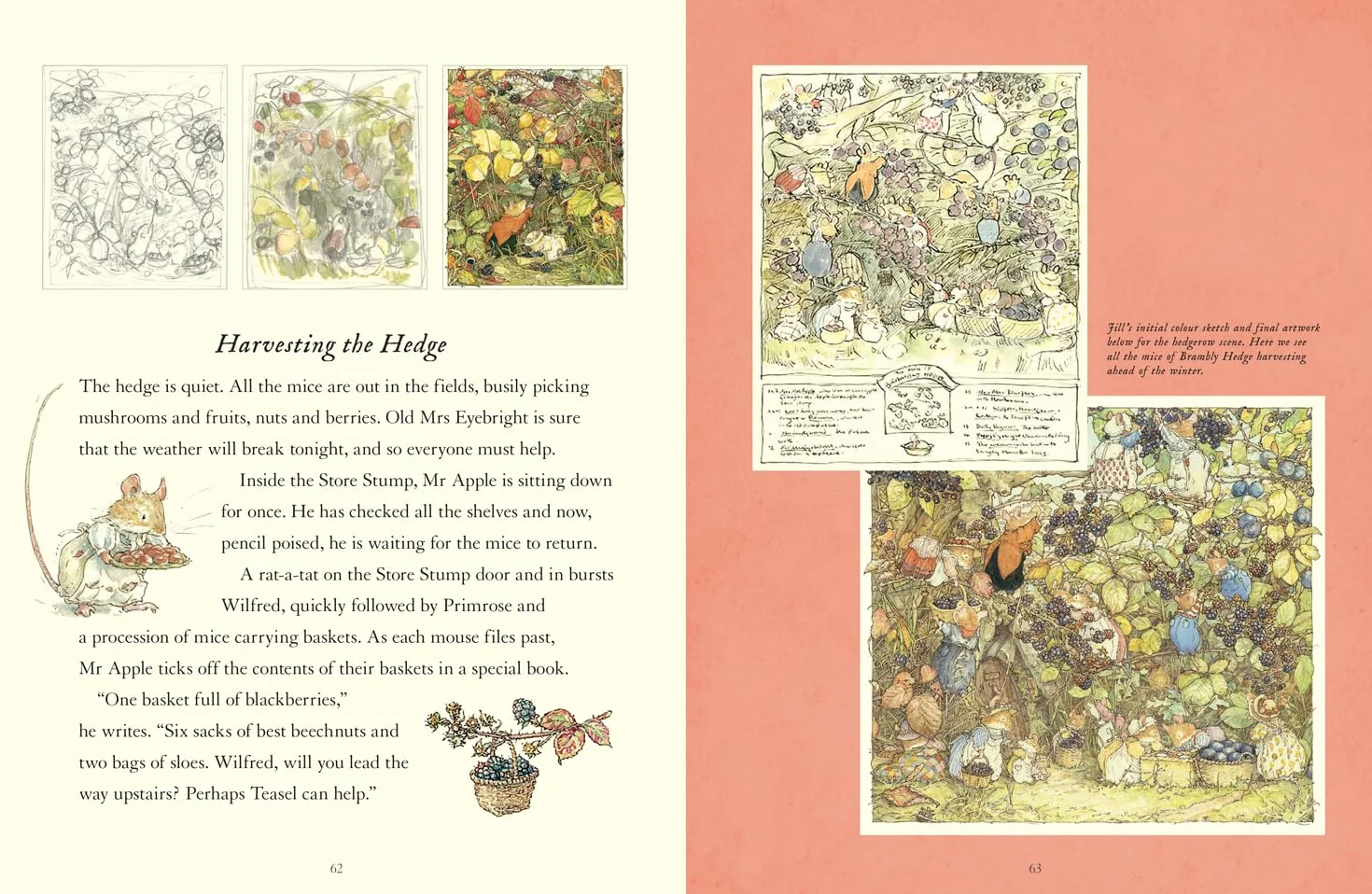 A Visit to Brambly Hedge: An illustrated companion to the world of Brambly Hedge, perfect for collectors and fans of Jill Barklem!