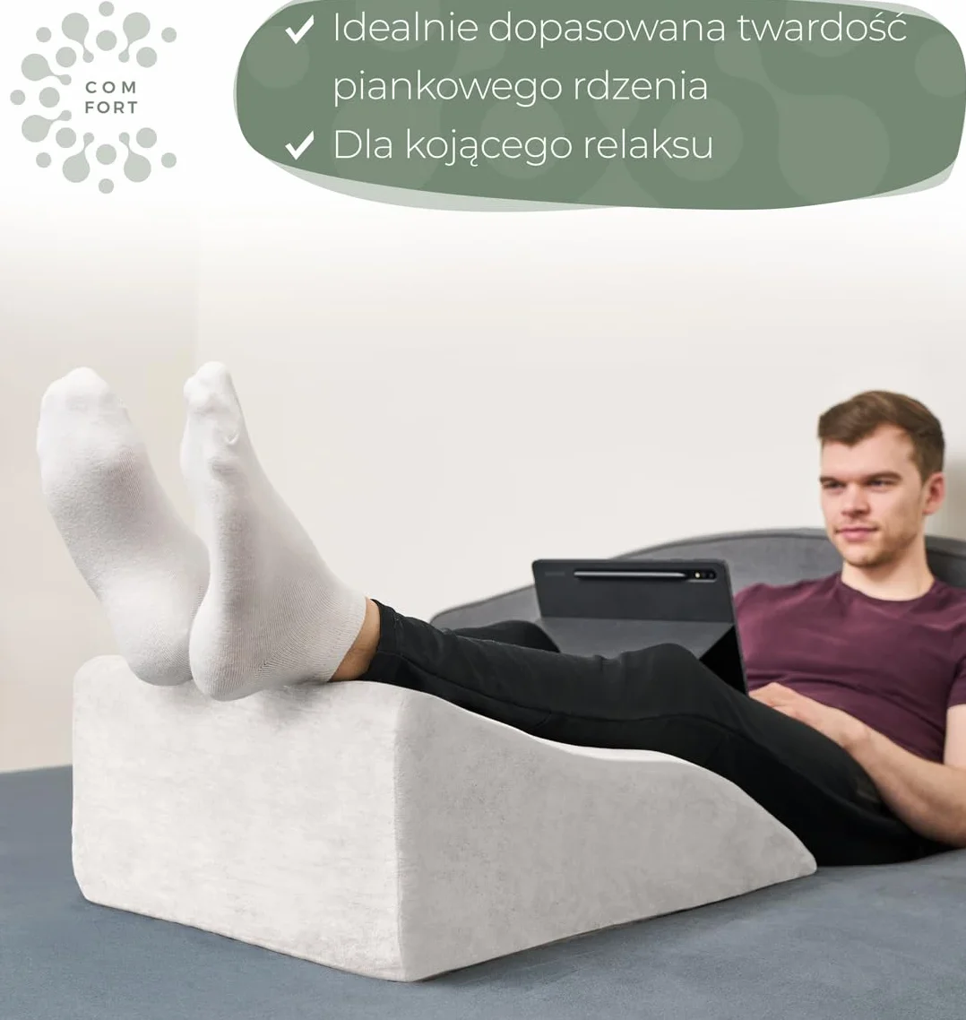 Well B4 Poduszka na nogi z żylakami – klin ergonomiczny oddychający