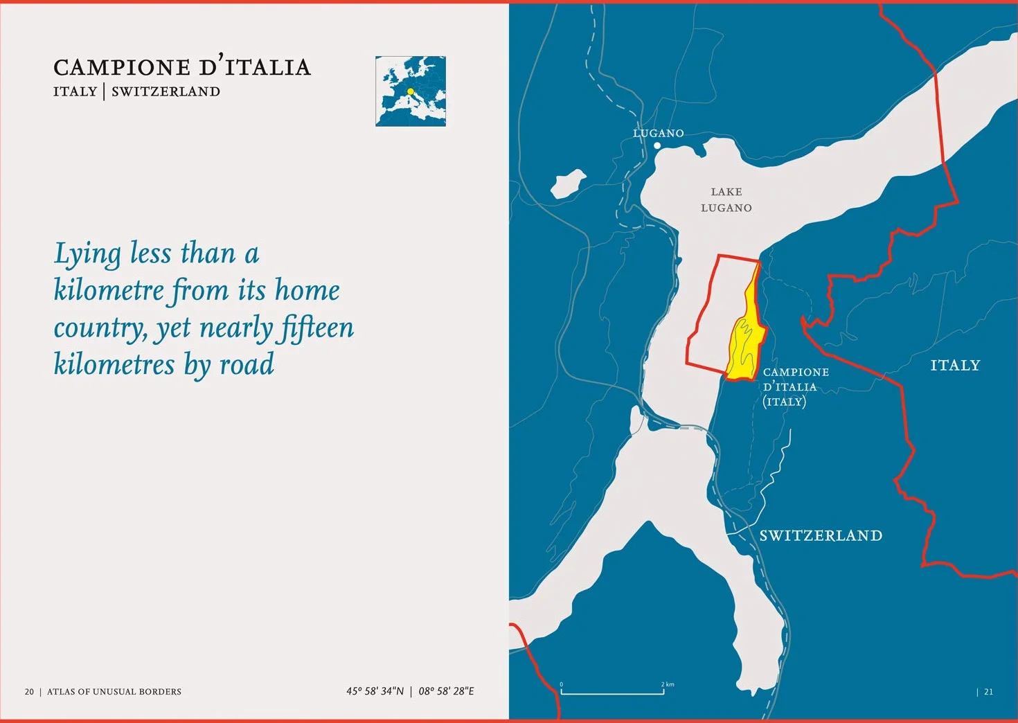 The Atlas of Unusual Borders: Discover intriguing boundaries, territories and geographical curiosities