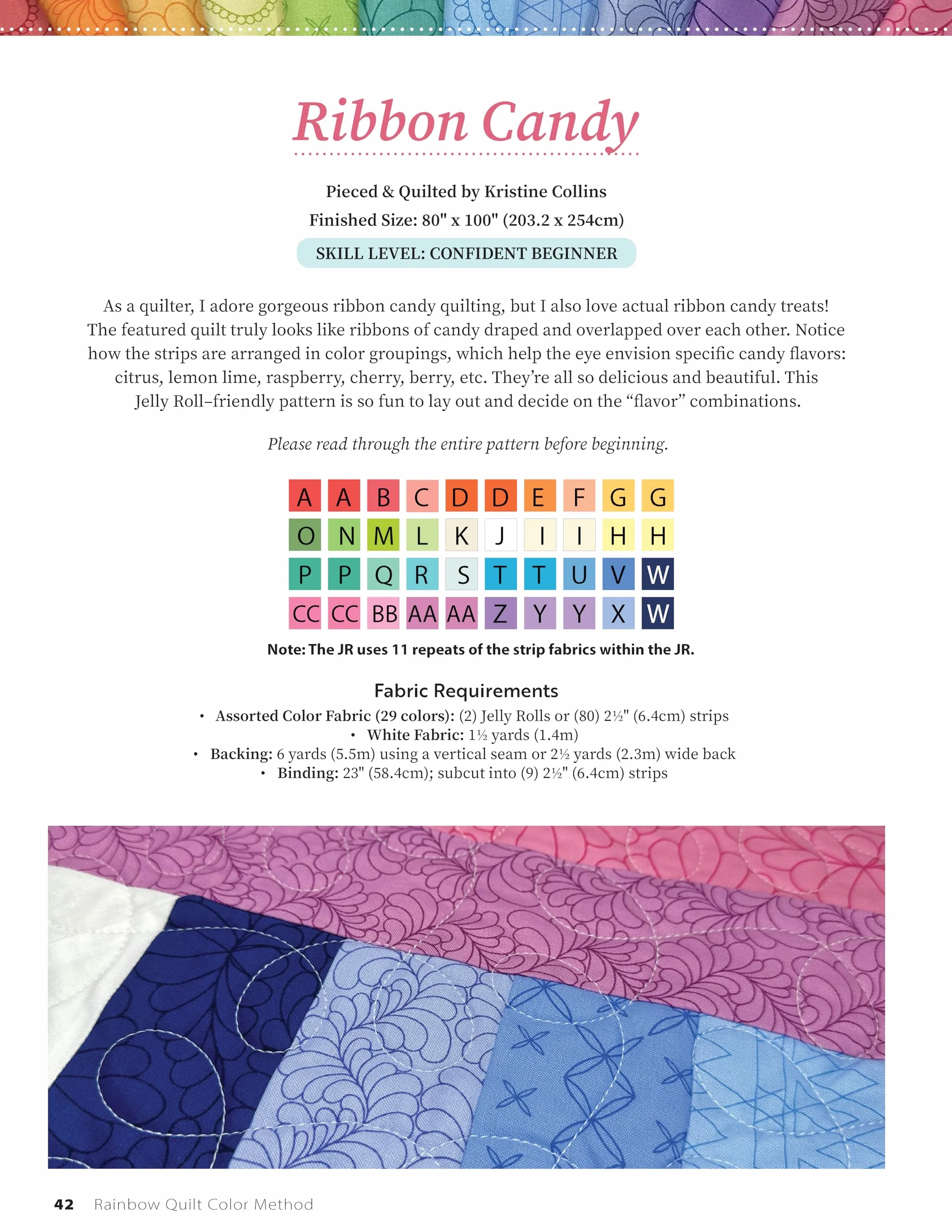 Rainbow Quilt Color Method: Learn the Art of Creating Multicolor and Monotone Quilts with 15 Modern Patterns