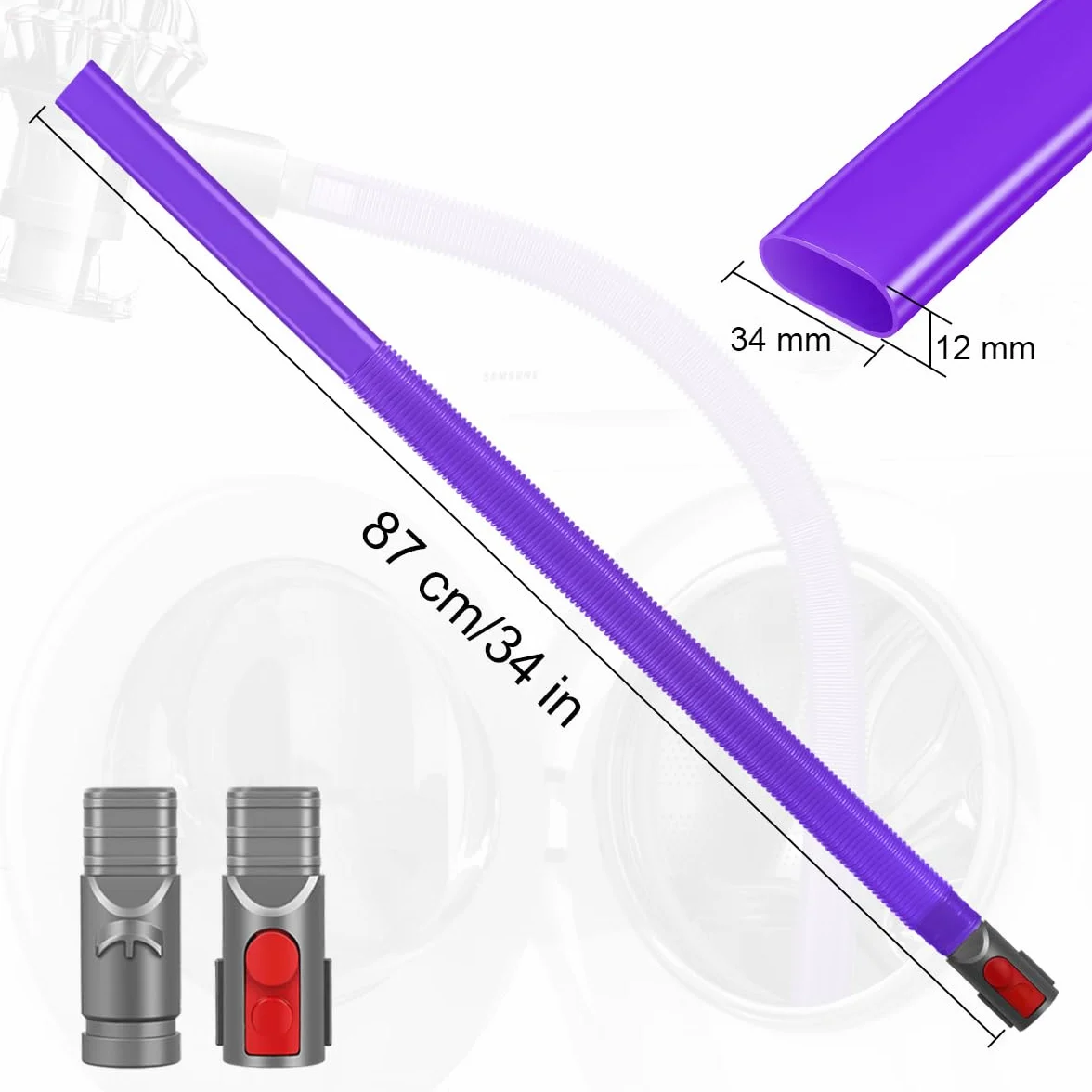 Ssawka szczelinowa Dyson V15 V12 V11 V10 V8 V7 V6 do odkurzacza