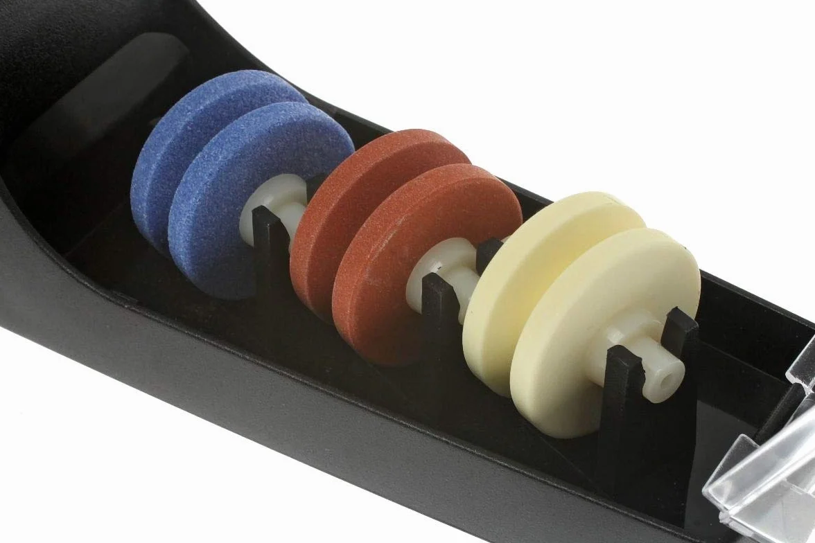 Sharp Mino Plus 3 ceramiczna ostrzałka do wody 550 czarna/czerwona