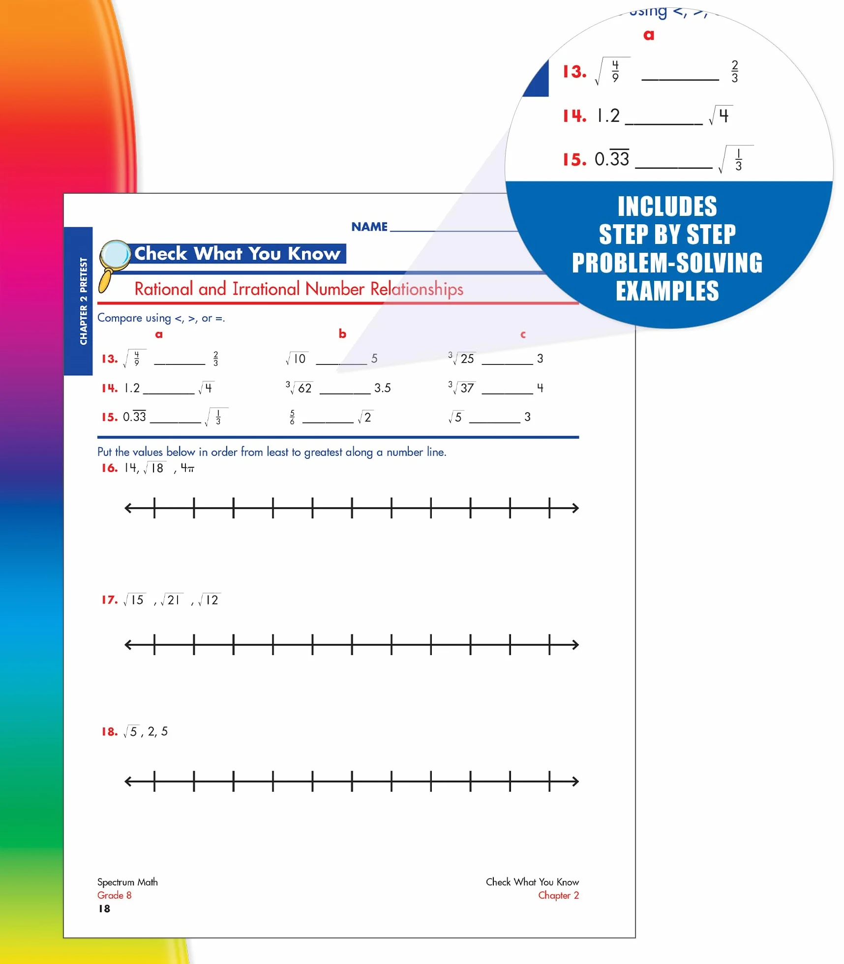 Spectrum Math Workbook, Grade 8: Volume 9