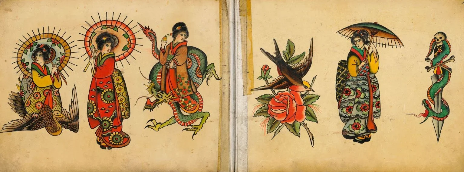 Christian Warlich: Tattoo Flash Book