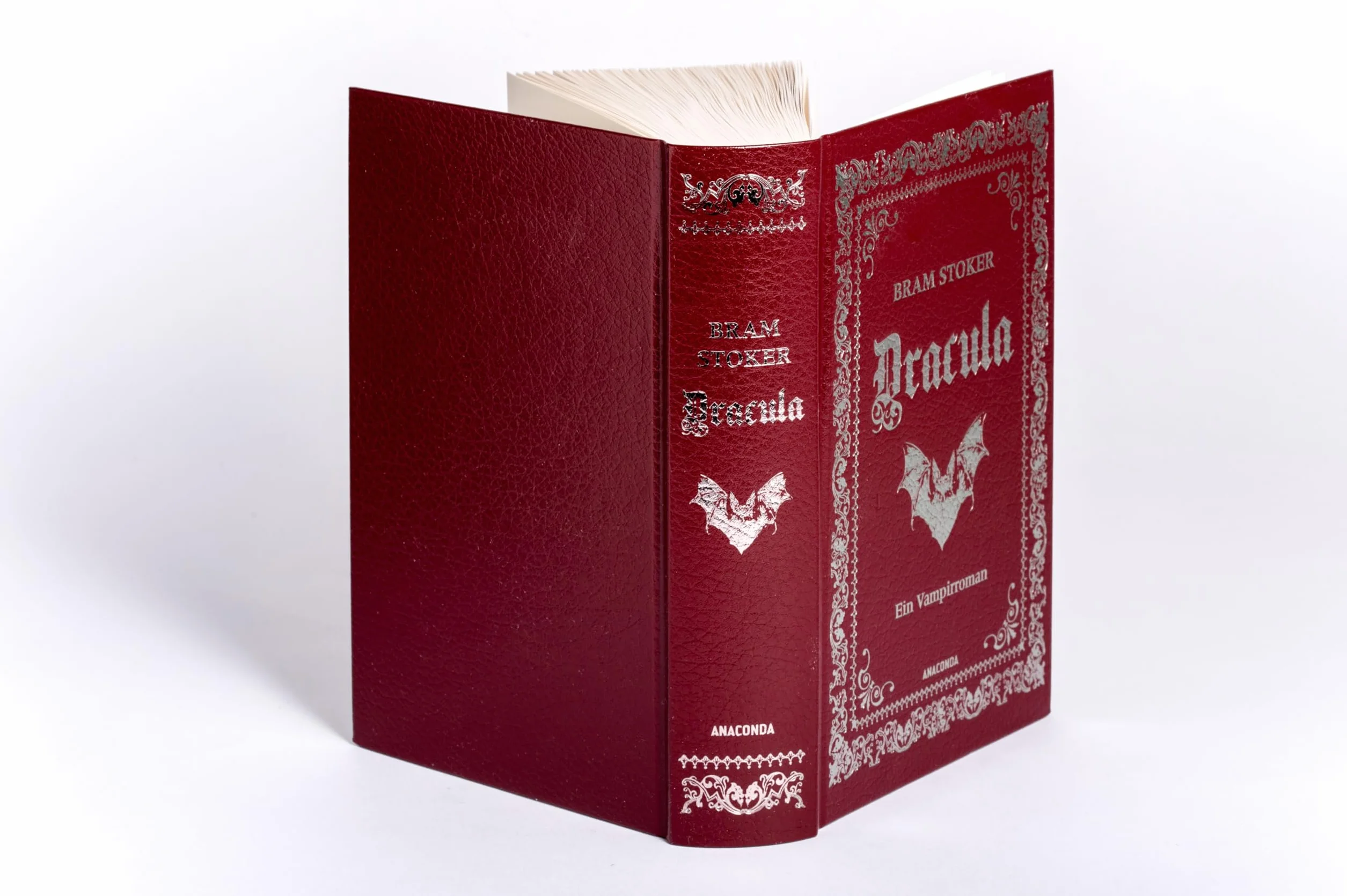 Dracula. Ein Vampirroman: Bram Stokers Schauerroman, klassisch in Cabra-Leder gebunden, mit Prägung: 19