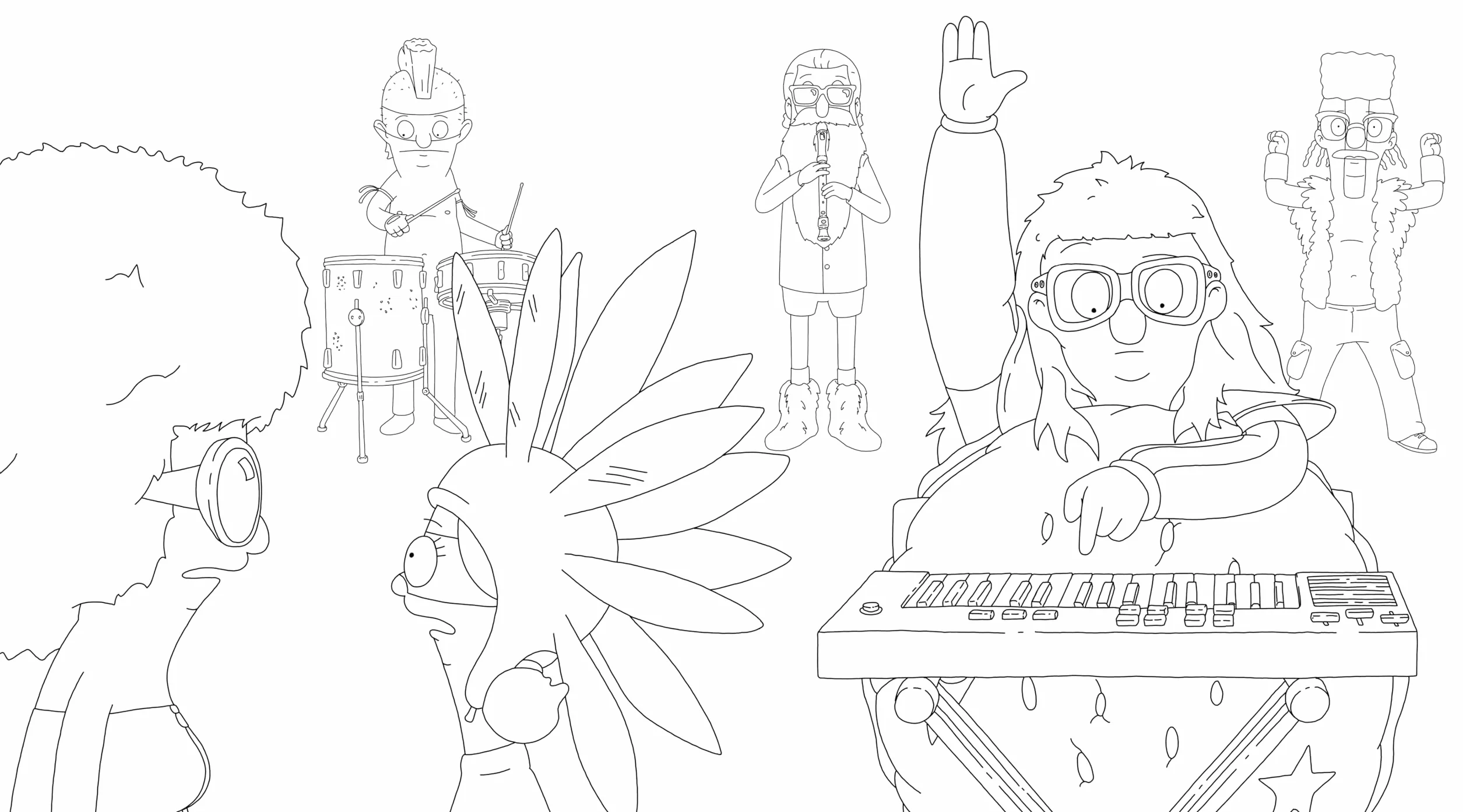 The Official Bob's Burgers Coloring Book