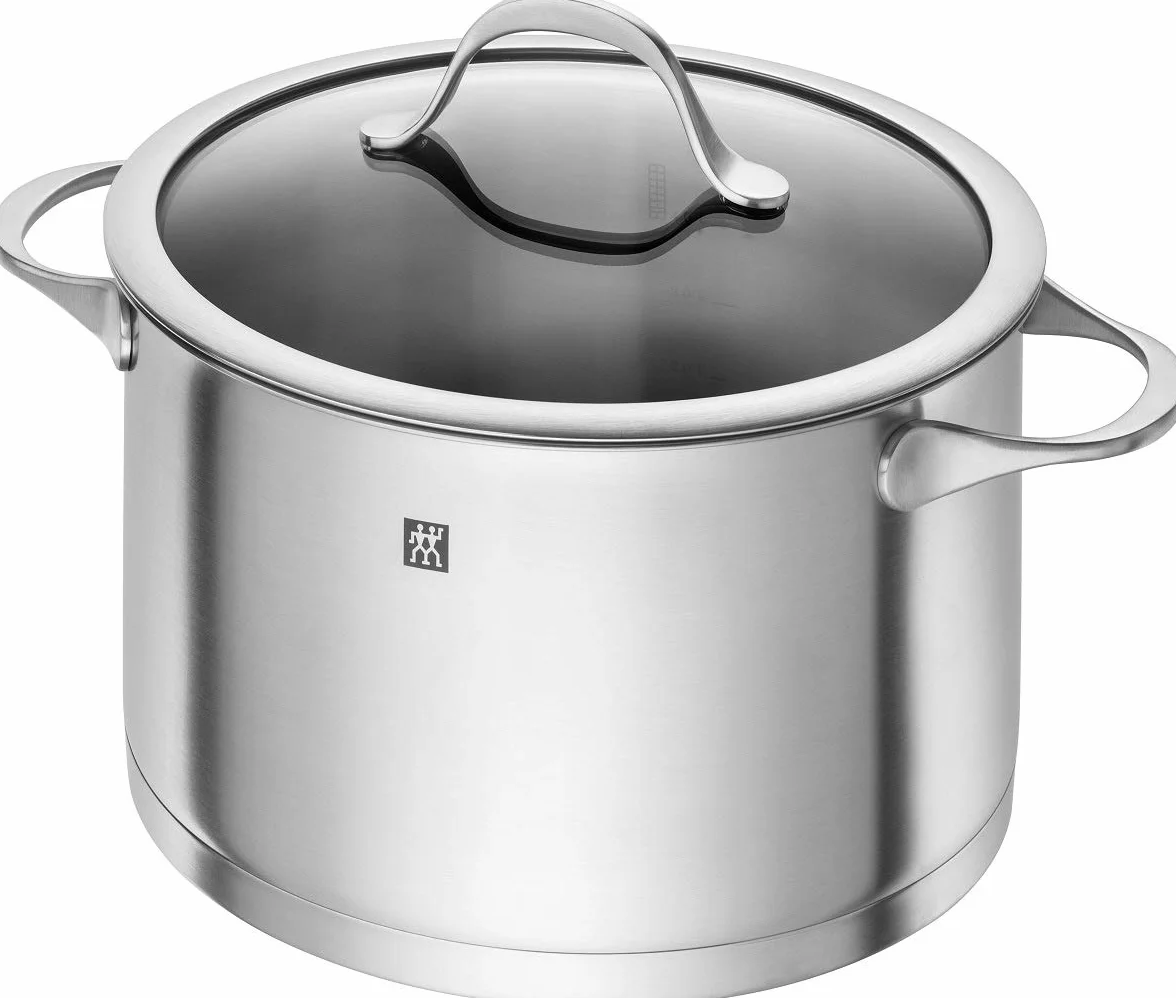 ZWILLING Kochtopf-Set 5-tlg. Edelstahl Induktionsgeeignet Essence