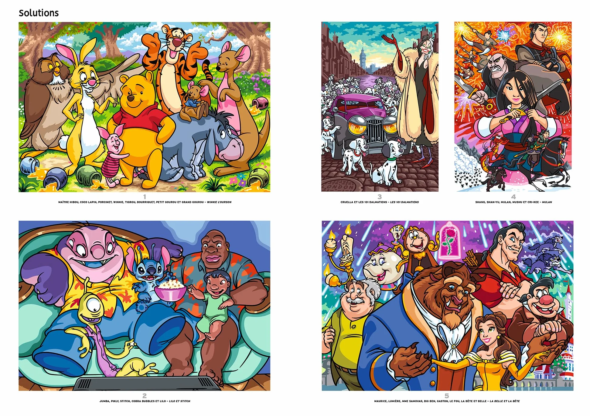 Coloriages mystères Disney - Très grands classiques: Colorie les chiffres et découvre l'image