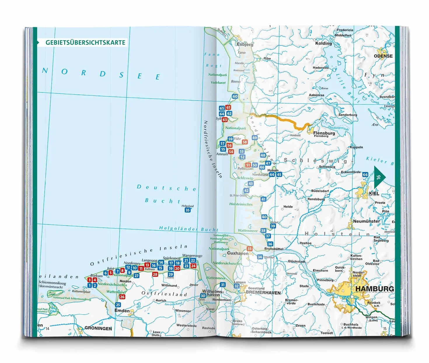 KOMPASS Wanderlust Deutsche Küste: 100 Traumpfade für Flachlandentdecker und Küstenwanderer, GPX-Daten zum Download: 1604