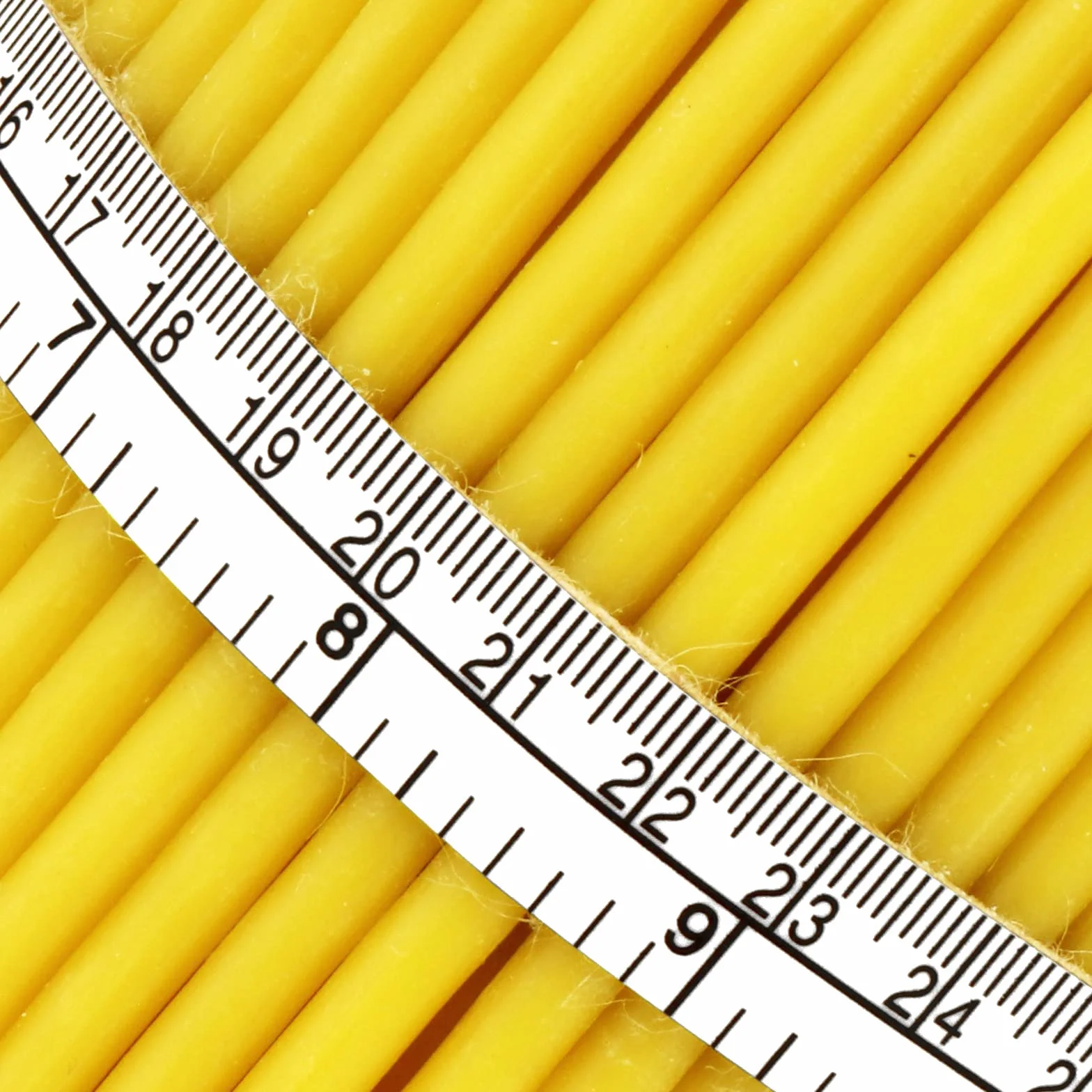 żółte świece woskowe 12,5 cm ołtarz rytualne 50 sztuk 140 g