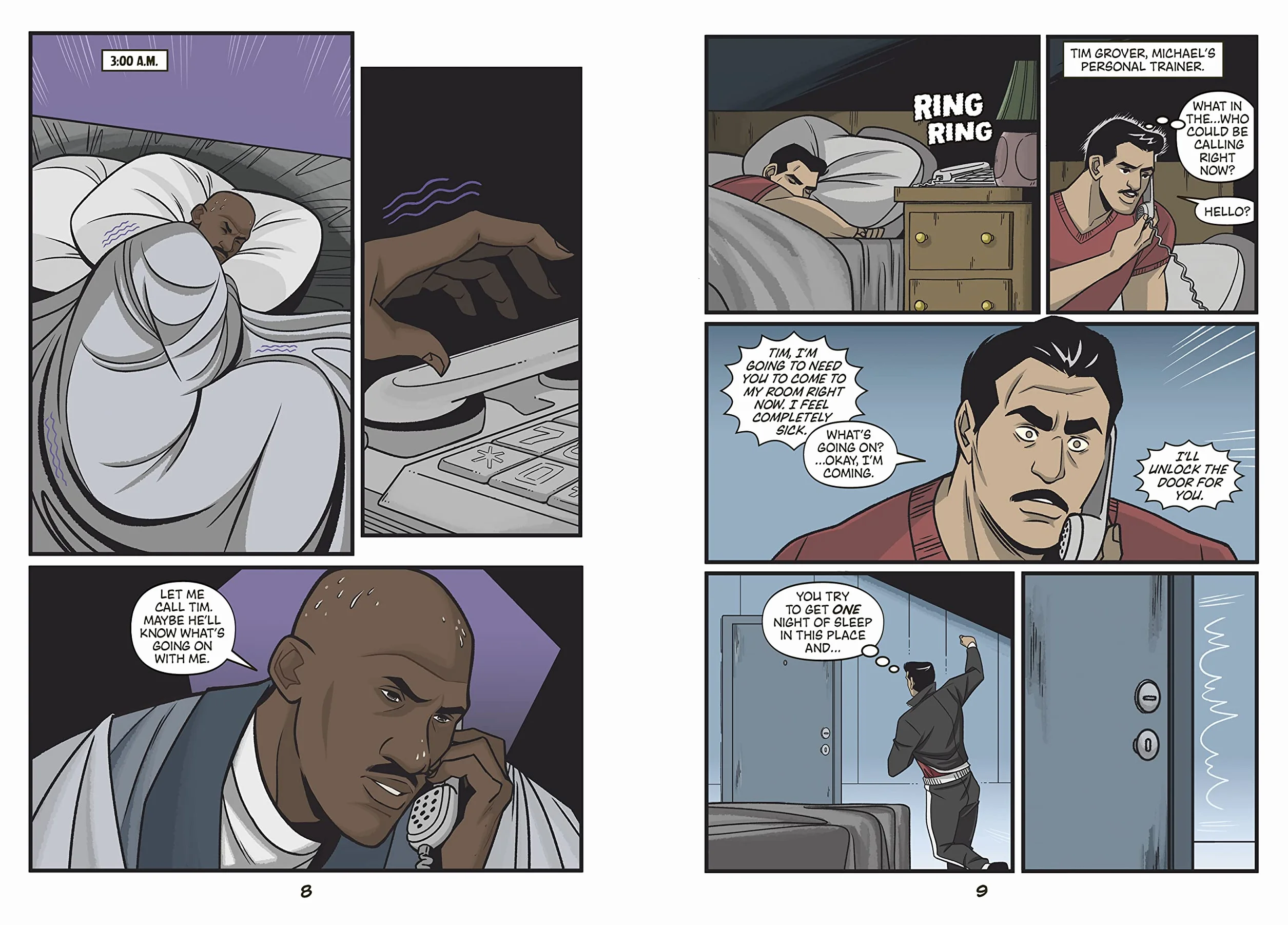 Who Is the Man in the Air?: Michael Jordan: A Who HQ Graphic Novel