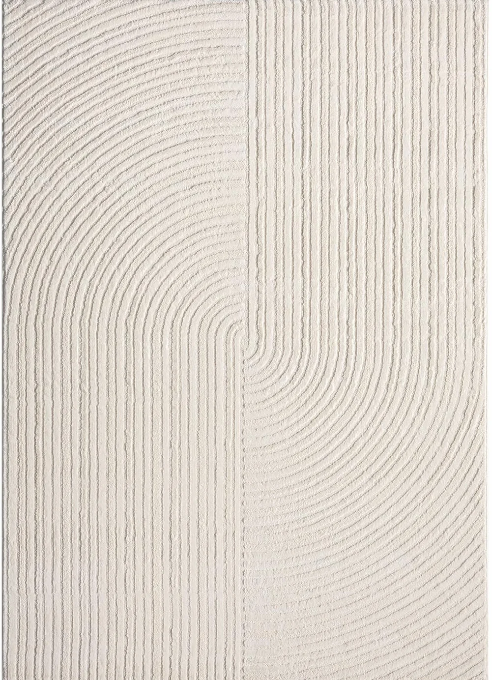 VIMODA dywan boho 80 x 300 cm kremowy