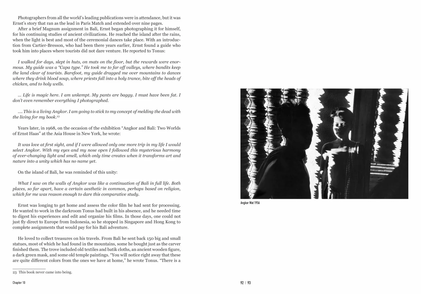 Ernst Haas: Letters & Stories
