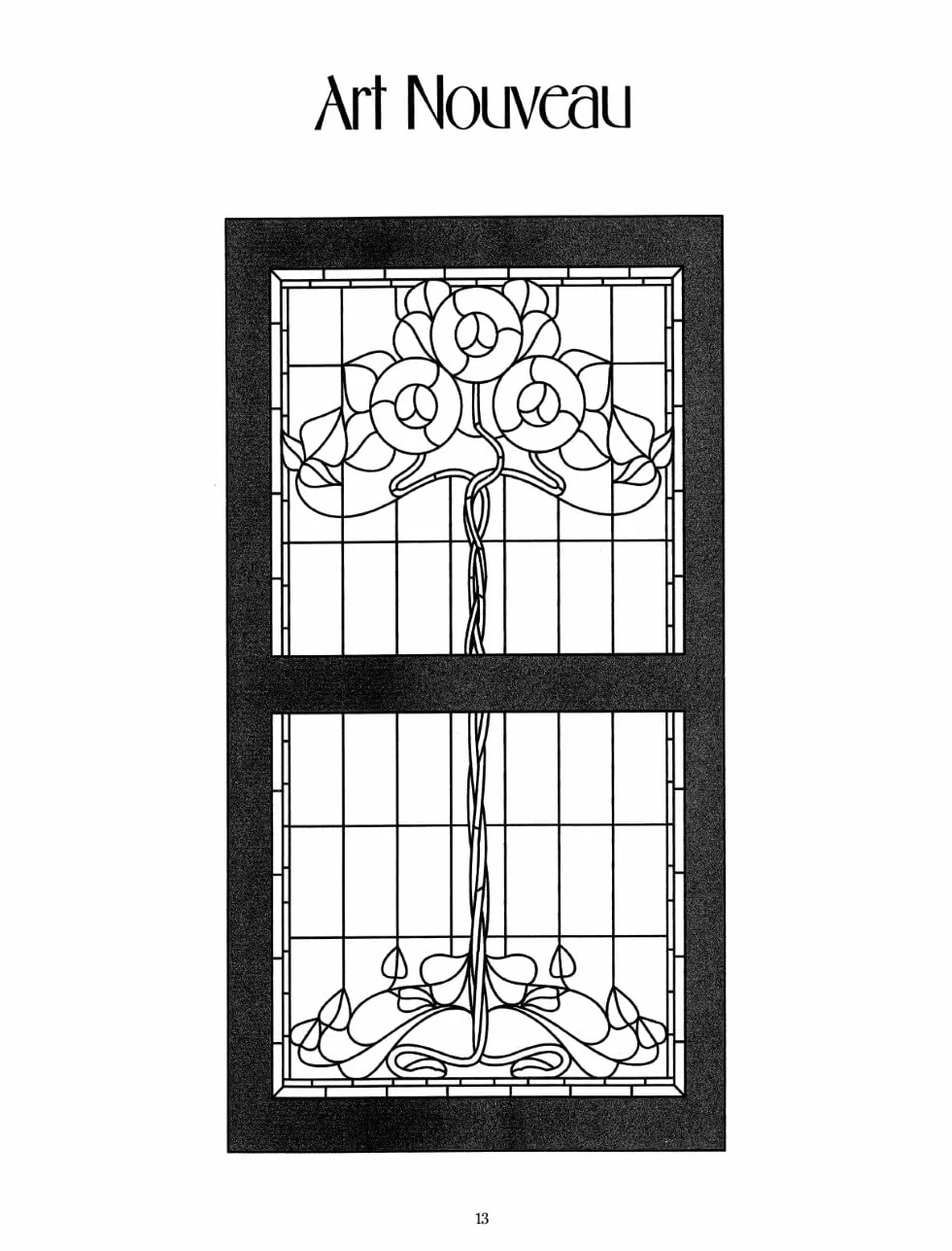 390 Traditional Stained Glass Designs