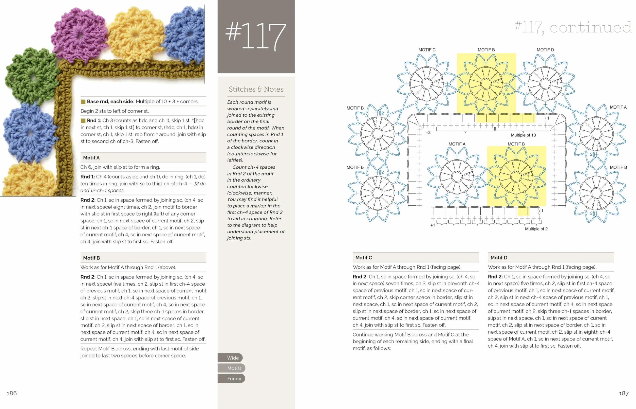 Every Which Way Crochet Borders: 139 Patterns for Customized Edgings