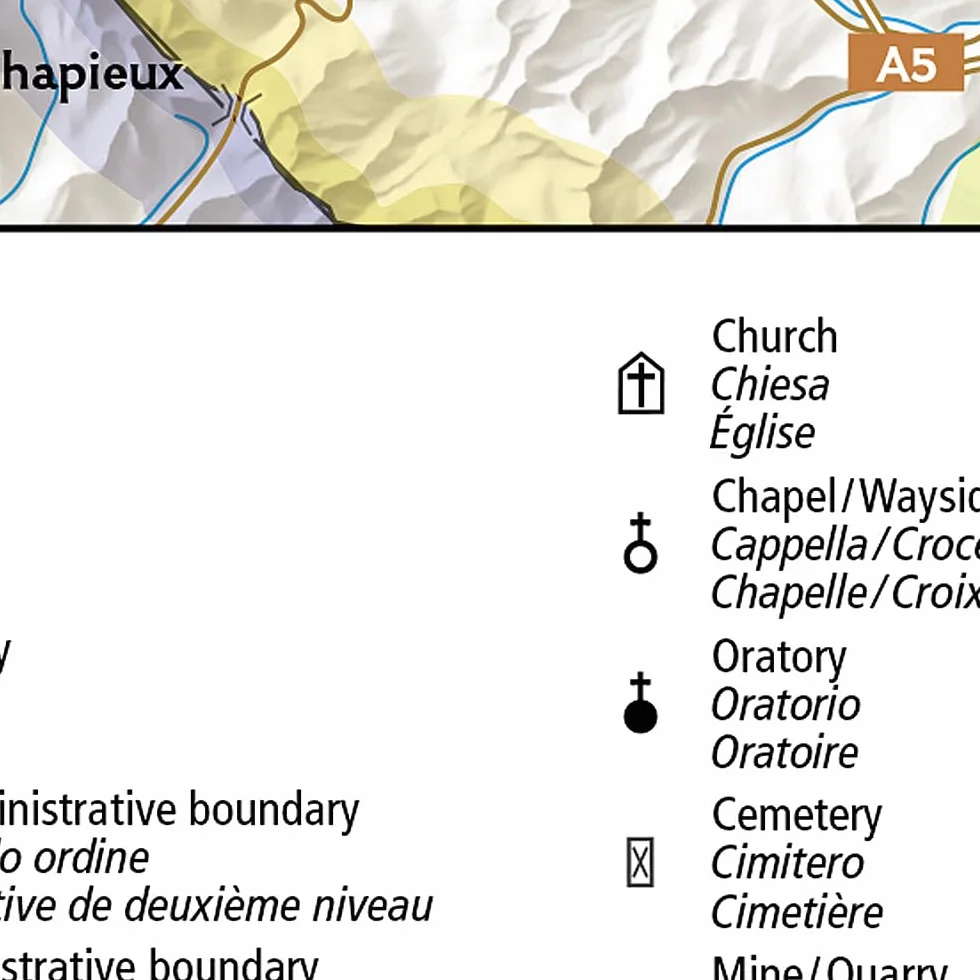 Tour de Mont Blanc: Trails Illustrated: 4010