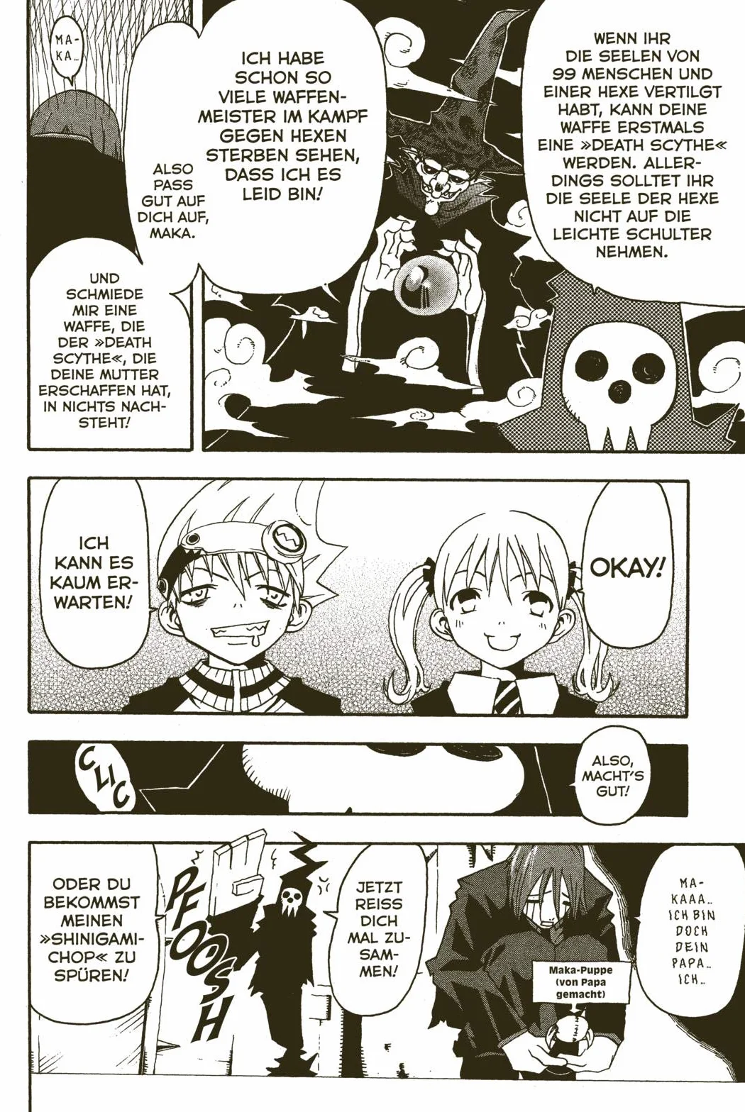 Soul Eater Massiv 1: Düstere Manga Fantasy-Action im Sammelband