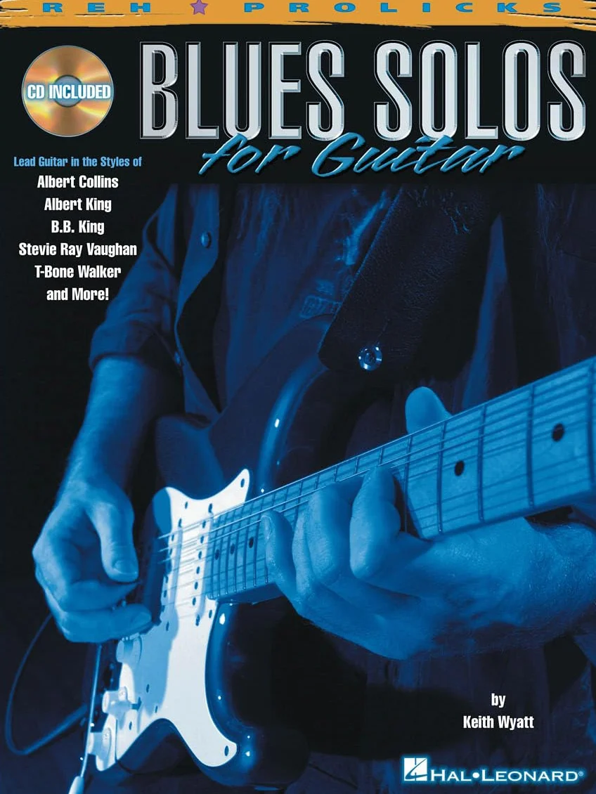 Blues solos for guitar guitare +cd