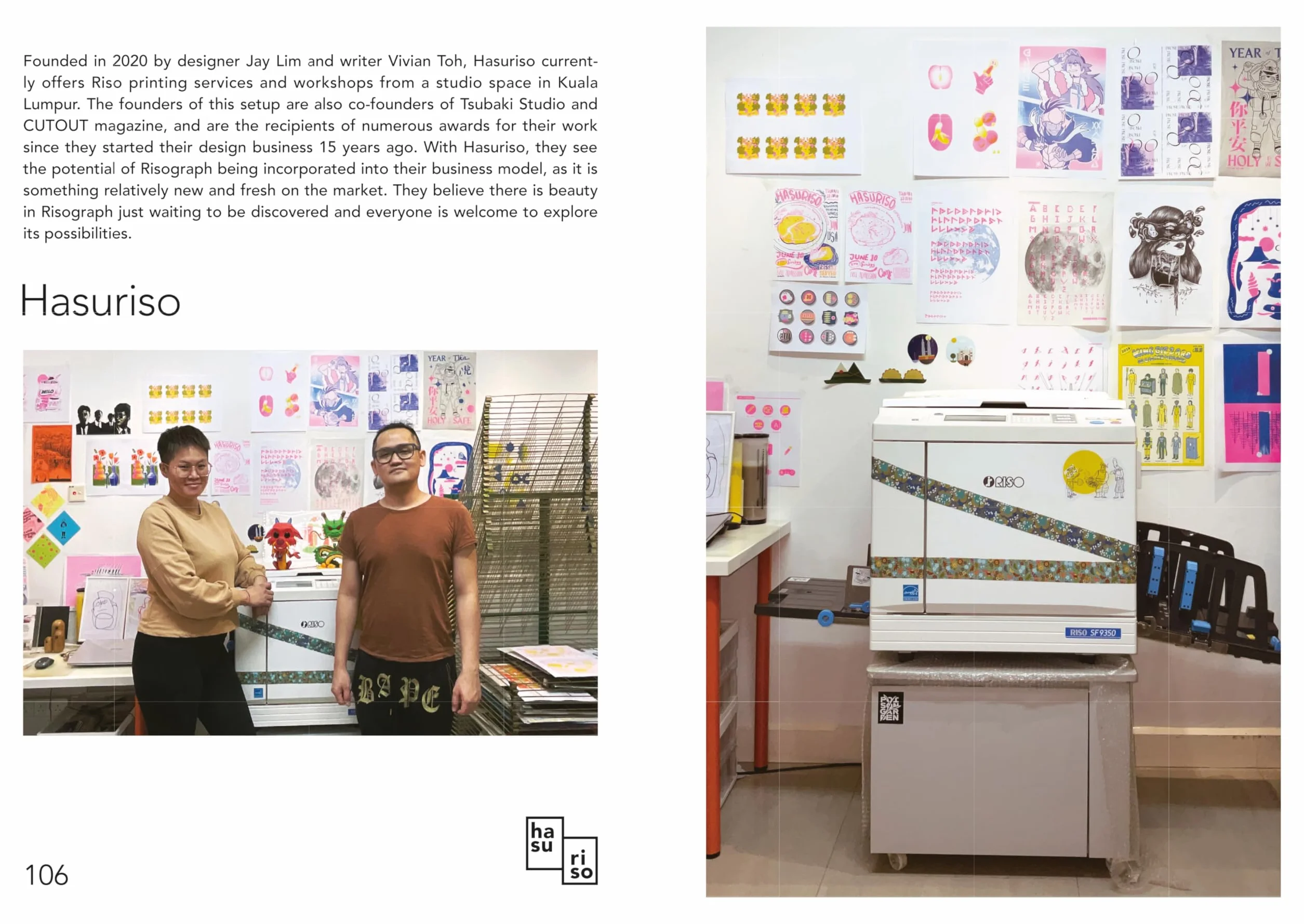 Riso Master A creative s guide to mastering risography /anglais