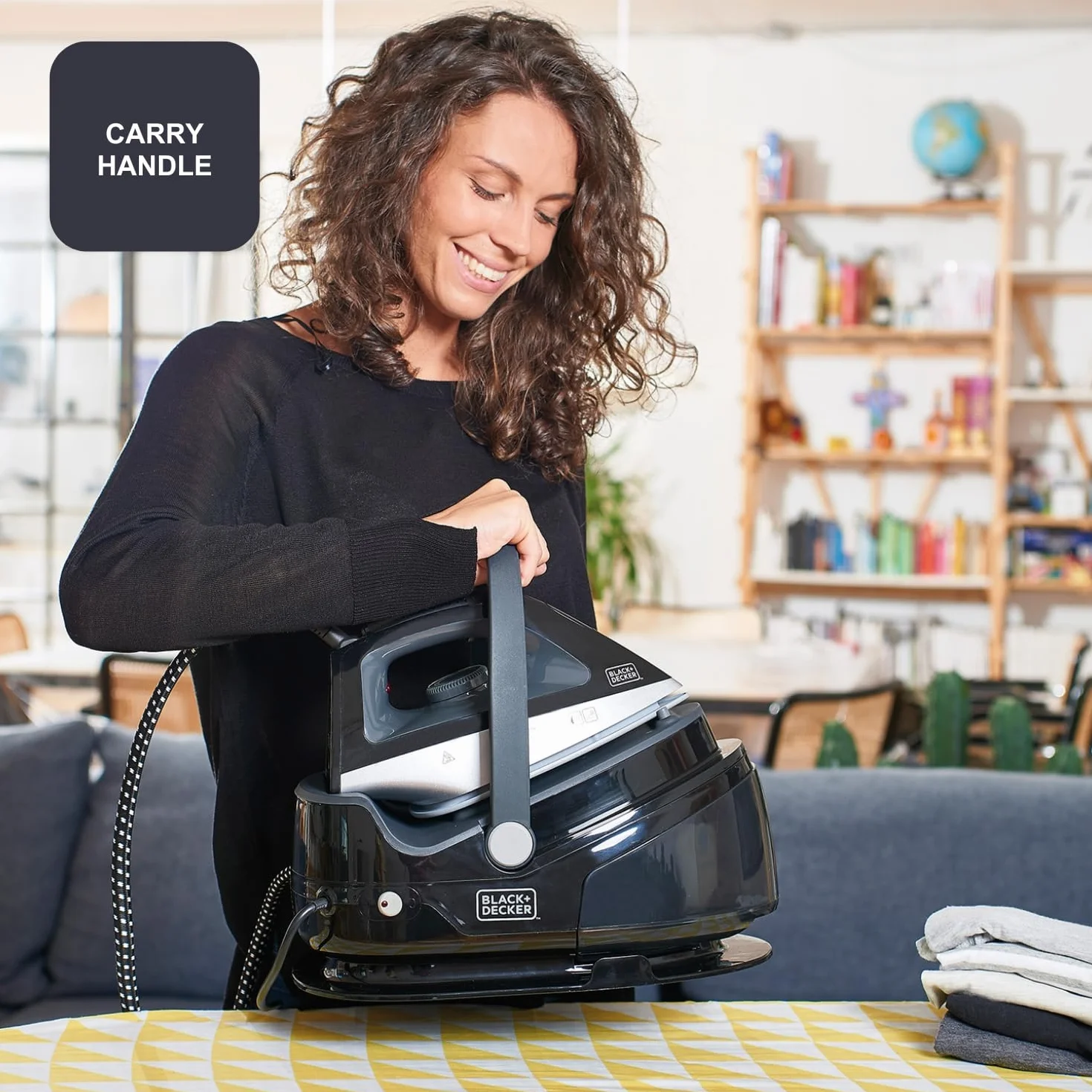 BLACK+DECKER BXSS22000E żelazko parowe 2200 W szare