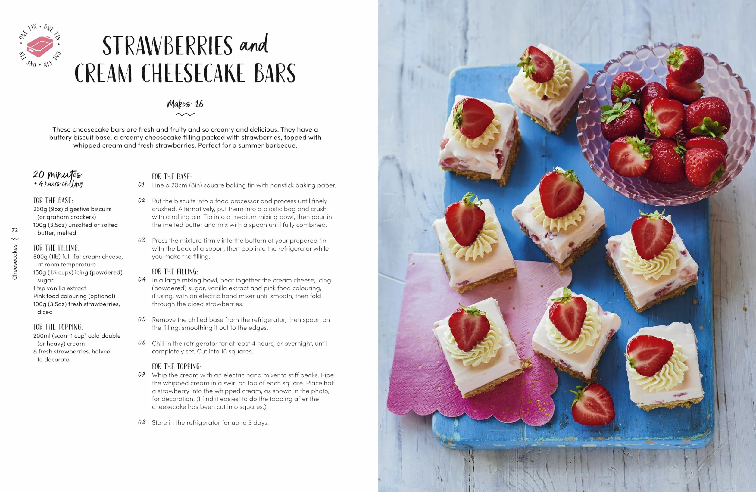 Fitwaffle's No-Bake Baking: Easy oven-free recipes including cheesecakes, traybakes and more