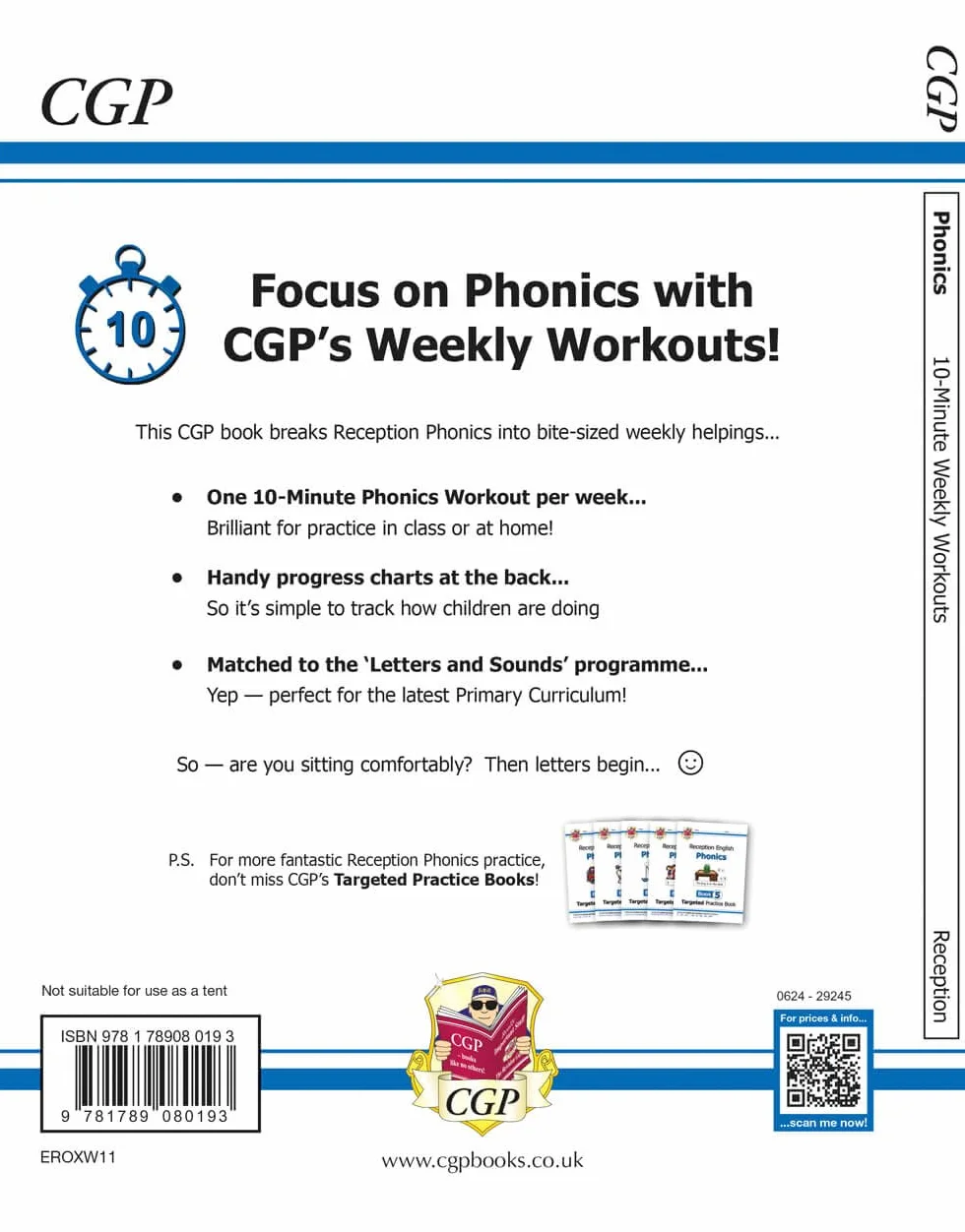 Reception English Phonics 10-Minute Weekly Workouts