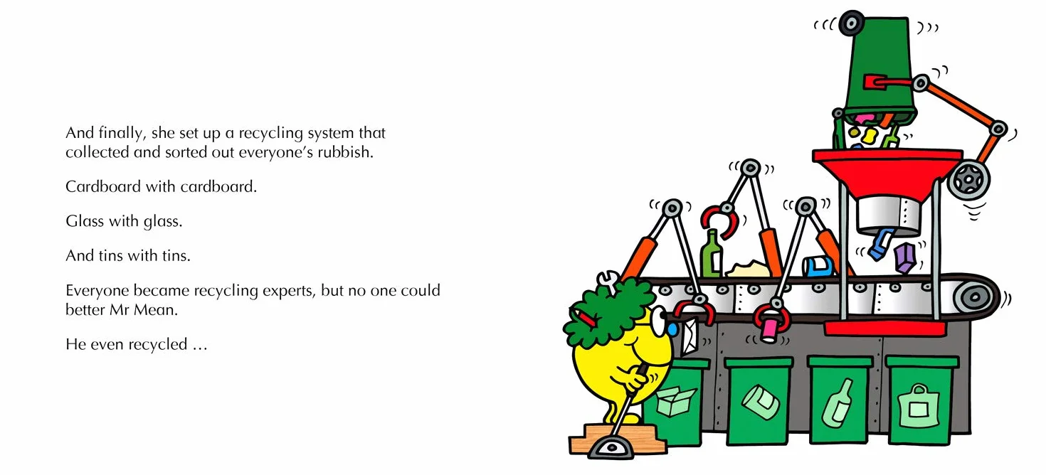 Mr. Men Little Miss Go Green: Reduce, Reuse, Recycle Help the Planet