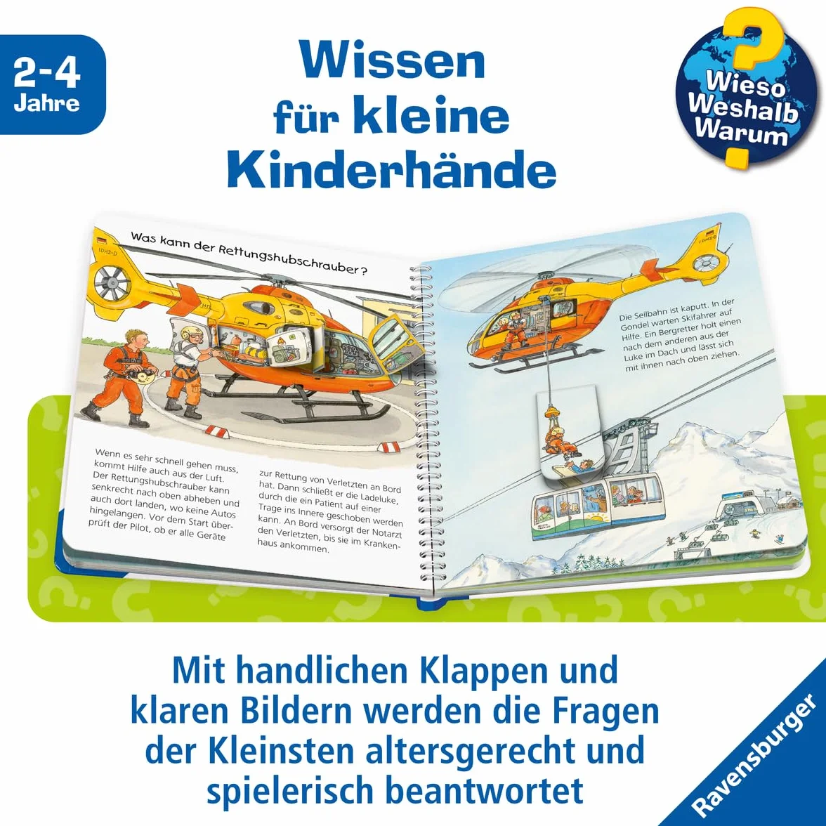 Wieso? Weshalb? Warum? junior, Band 23: Die Rettungsfahrzeuge