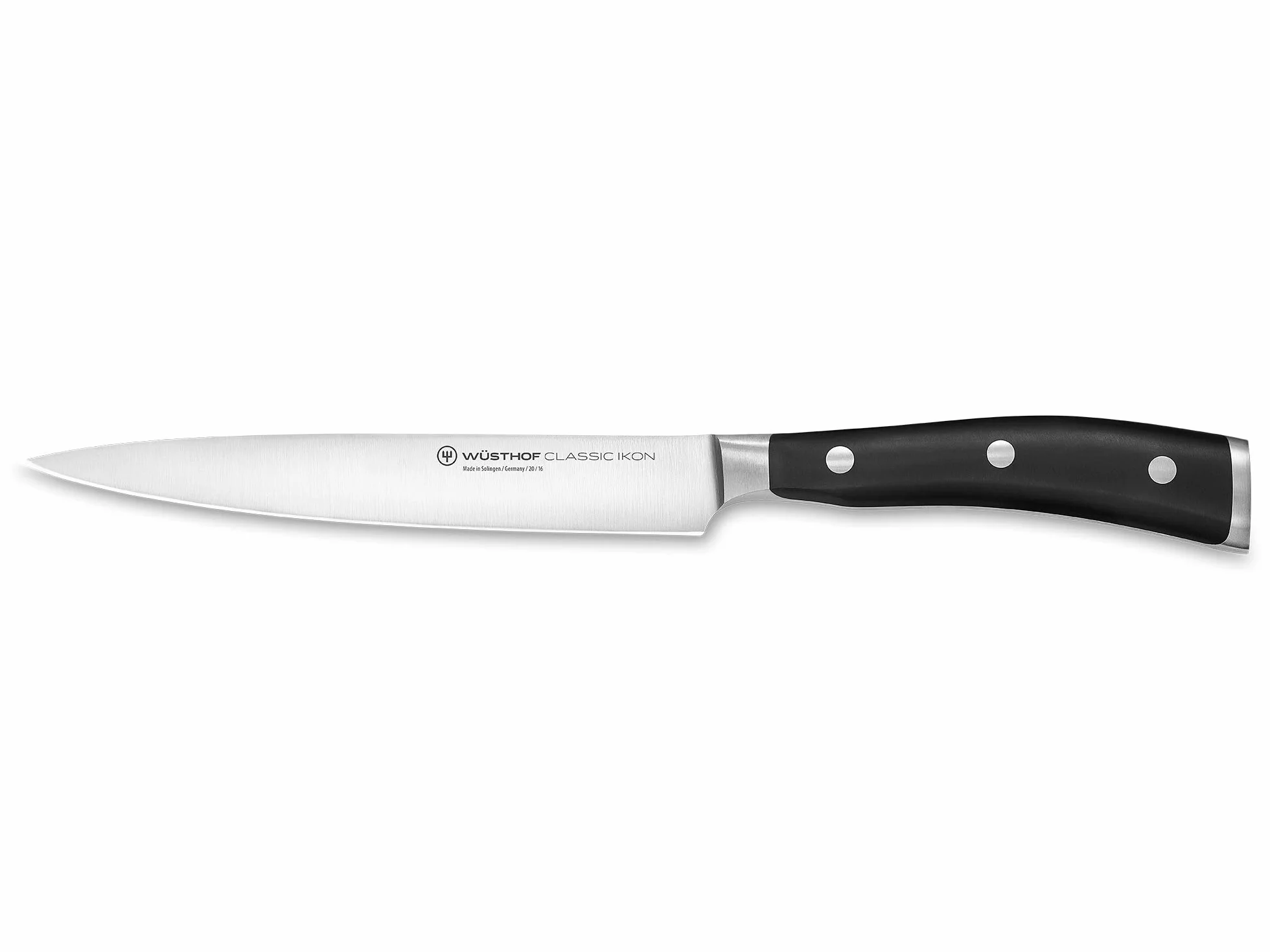Wüsthof Classic Ikon Zestaw Noży w Bloku, Srebrny/Czarny, 7 elementów