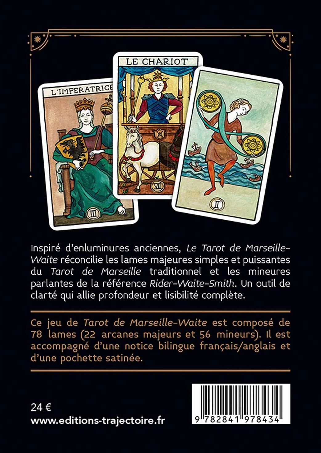 Le Tarot de Marseille-Waite: 78 lames