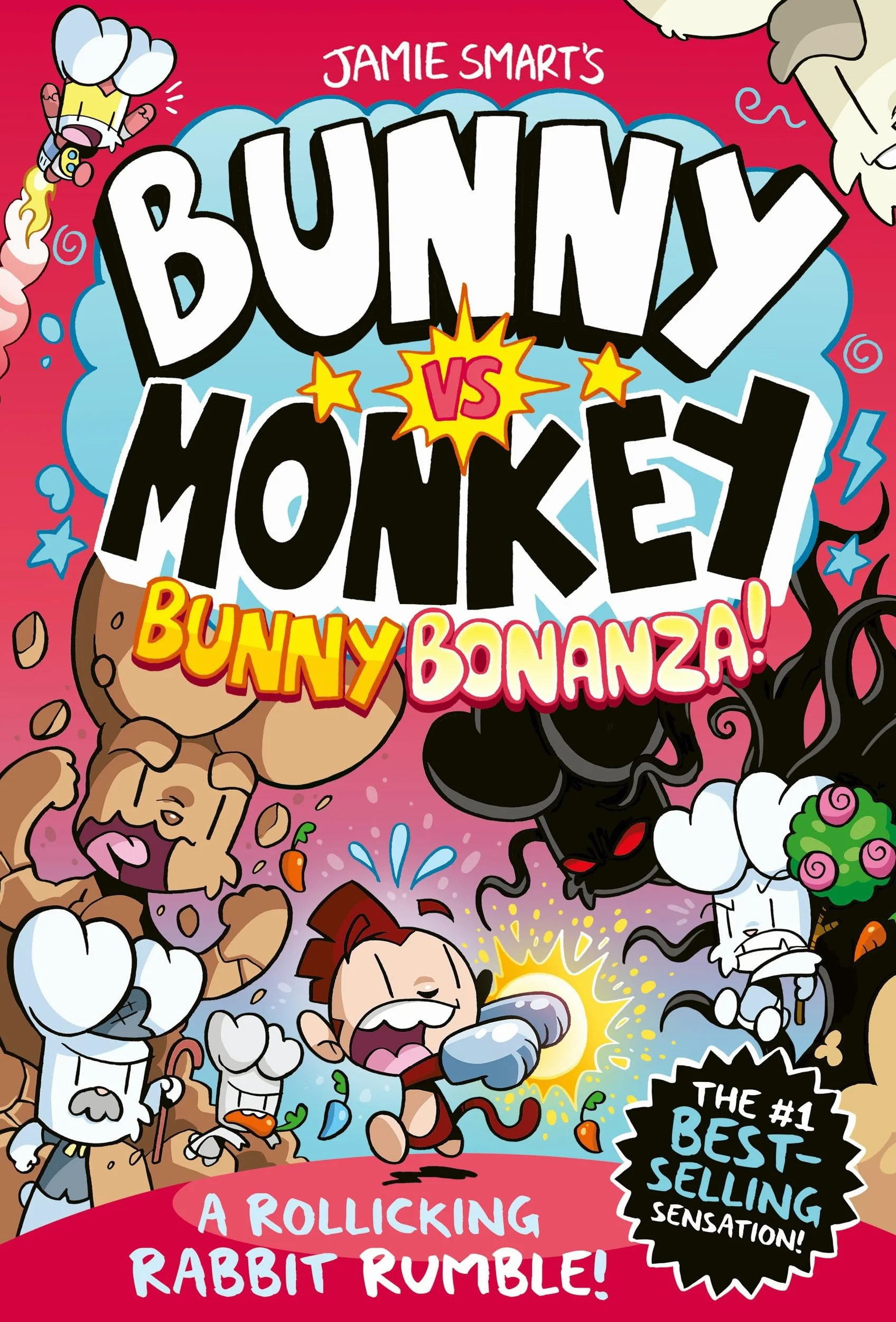 Bunny vs Monkey: Bunny Bonanza (a Phoenix Comic Book, from the multi-million-selling creative genius Jamie Smart): A Rollicking Rabbit Rumble