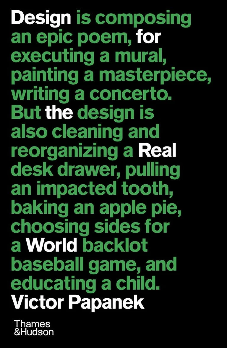 Victor Papanek Design for the Real World (B-Format Paperback) /anglais: Human Ecology and Social Change