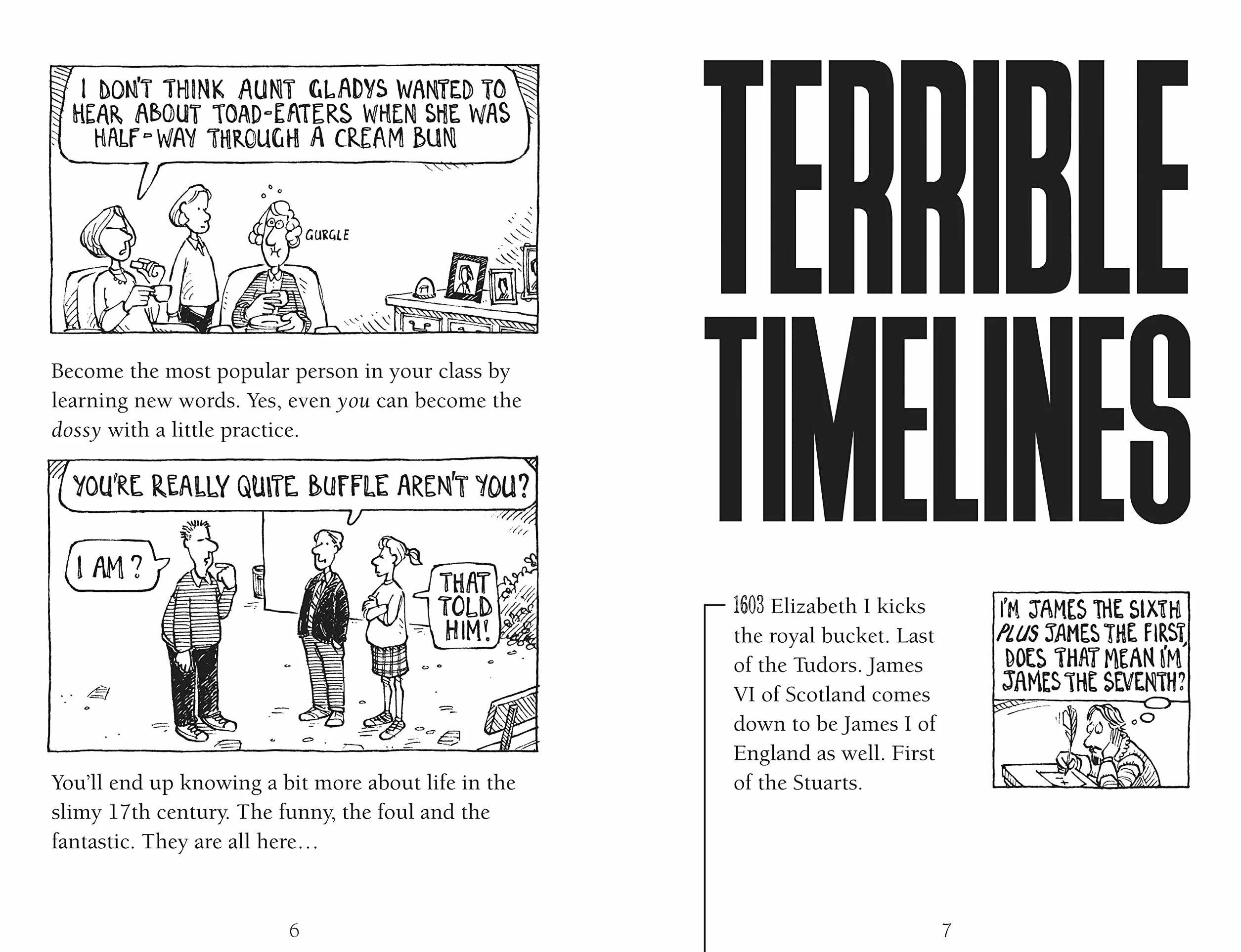 Slimy Stuarts (newspaper edition)