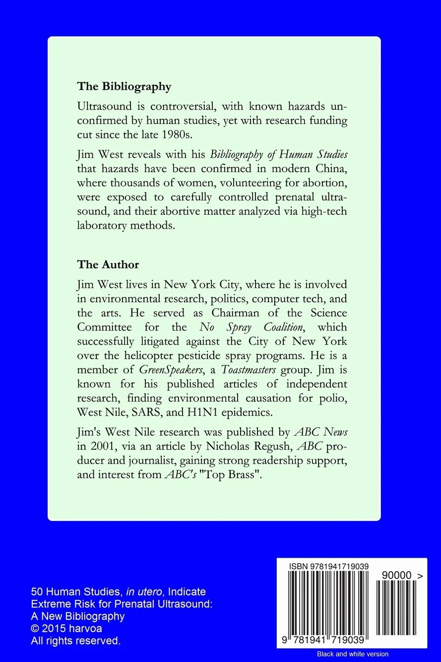 50 Human Studies, in Utero, Conducted in Modern China, Indicate Extreme Risk for Prenatal Ultrasound: A New Bibliography