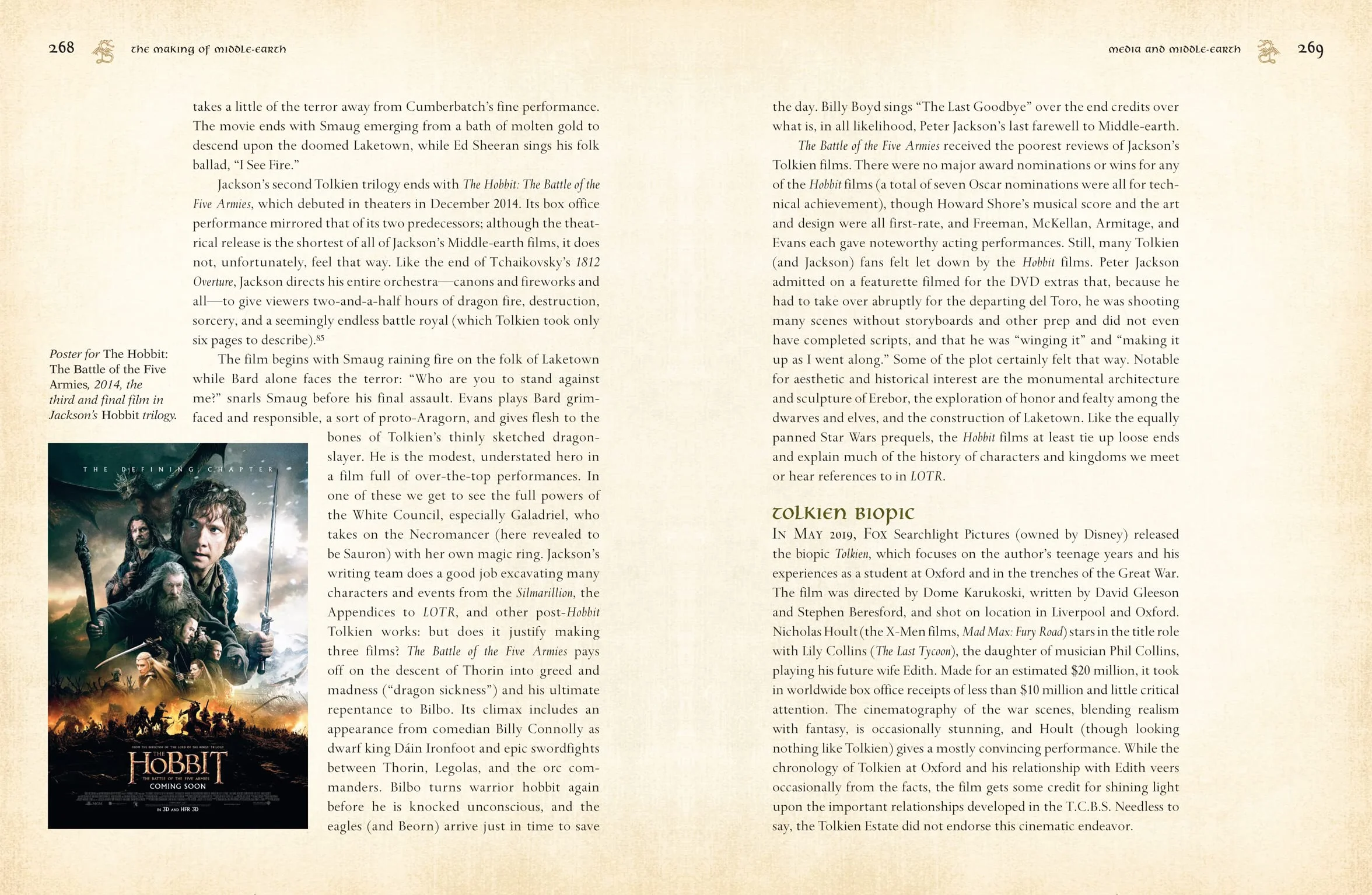 The Making of Middle-Earth: The Worlds of Tolkien and the Lord of the Rings