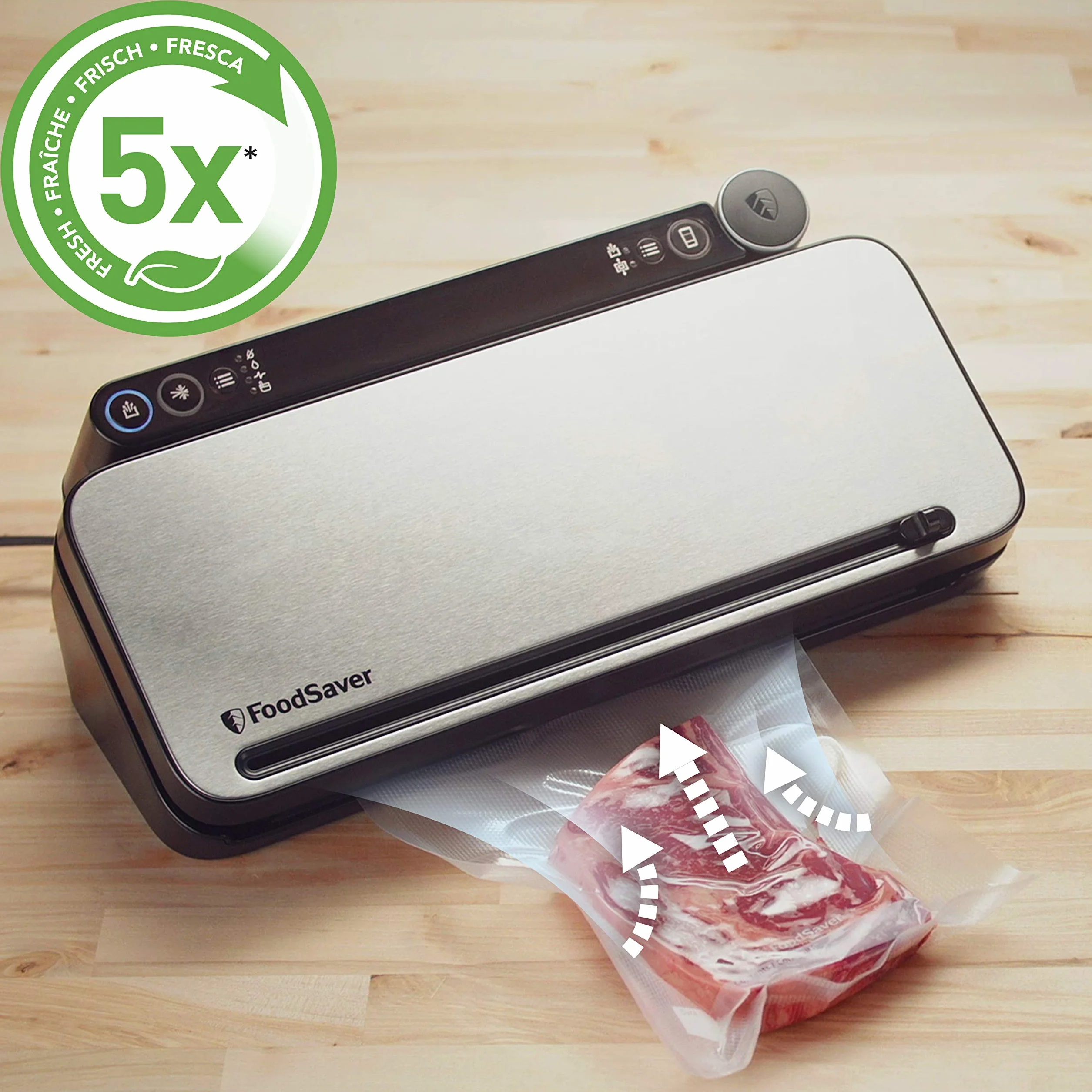 Food Saver Vs3190X Zgrzewarka Próżniowa Czarny Srebrny