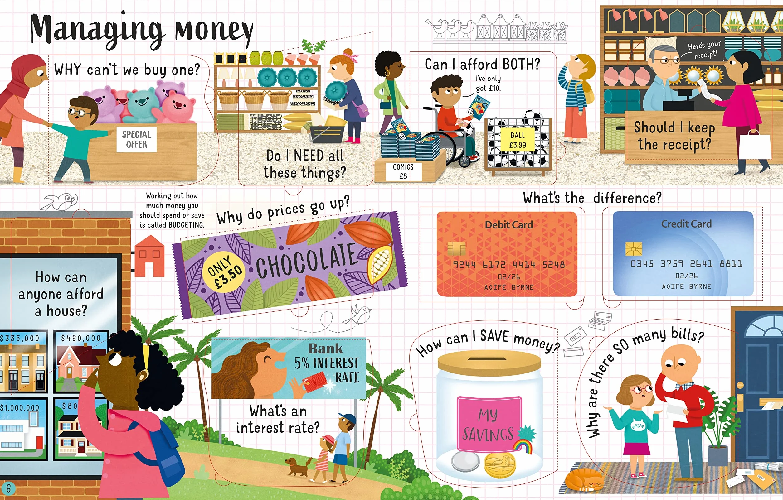 Lift-the-flap Questions and Answers about Money