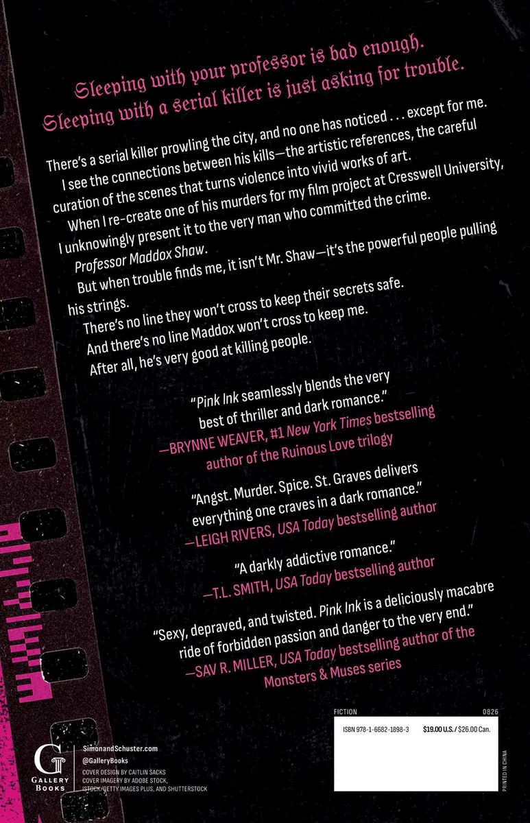 Pink Ink: A Dark Romance